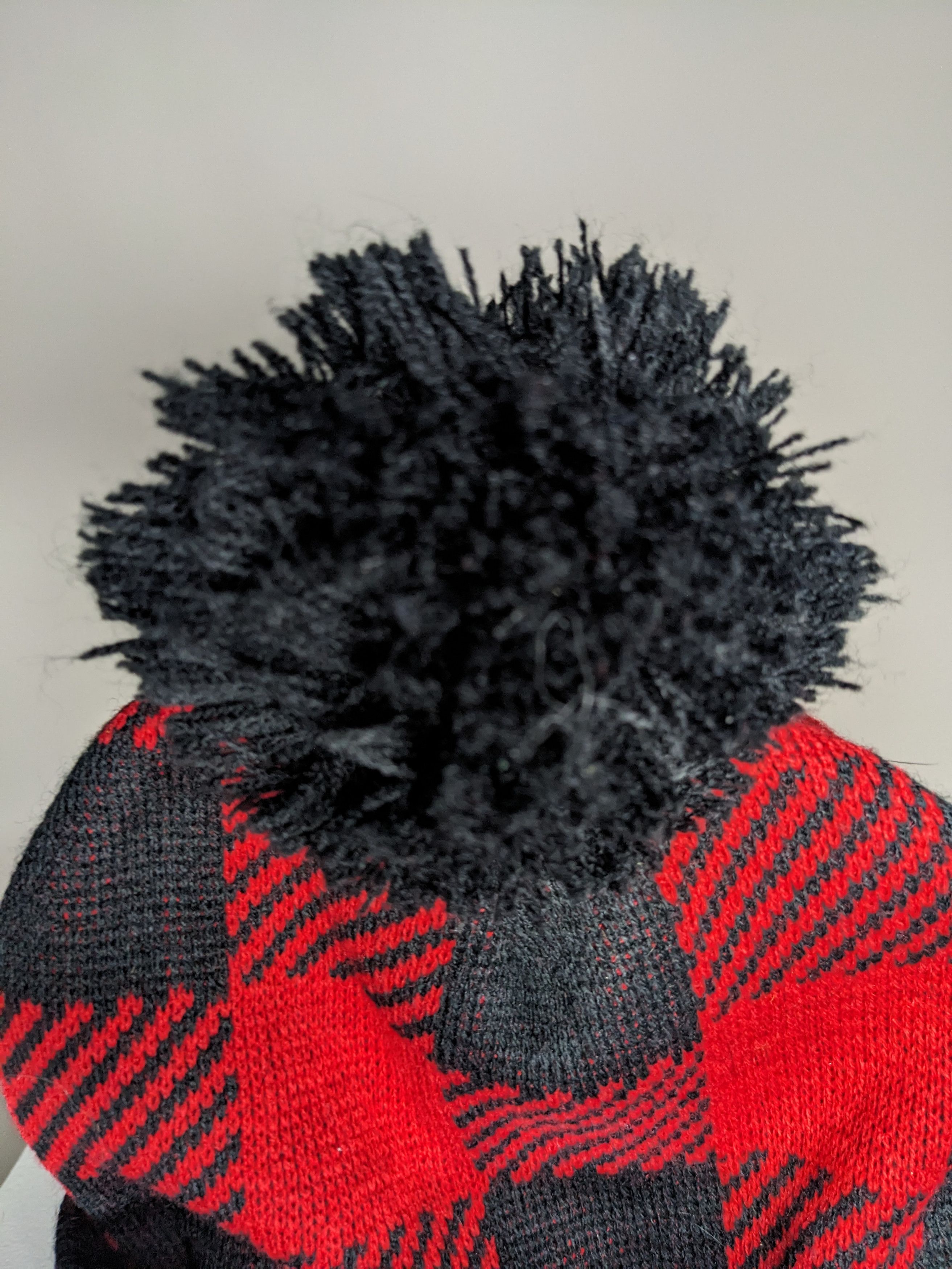 Vintage Toronto FC Pom Knit Beanie Buffalo Plaid OS MLS Hat Logo Size ONE SIZE - 3 Thumbnail