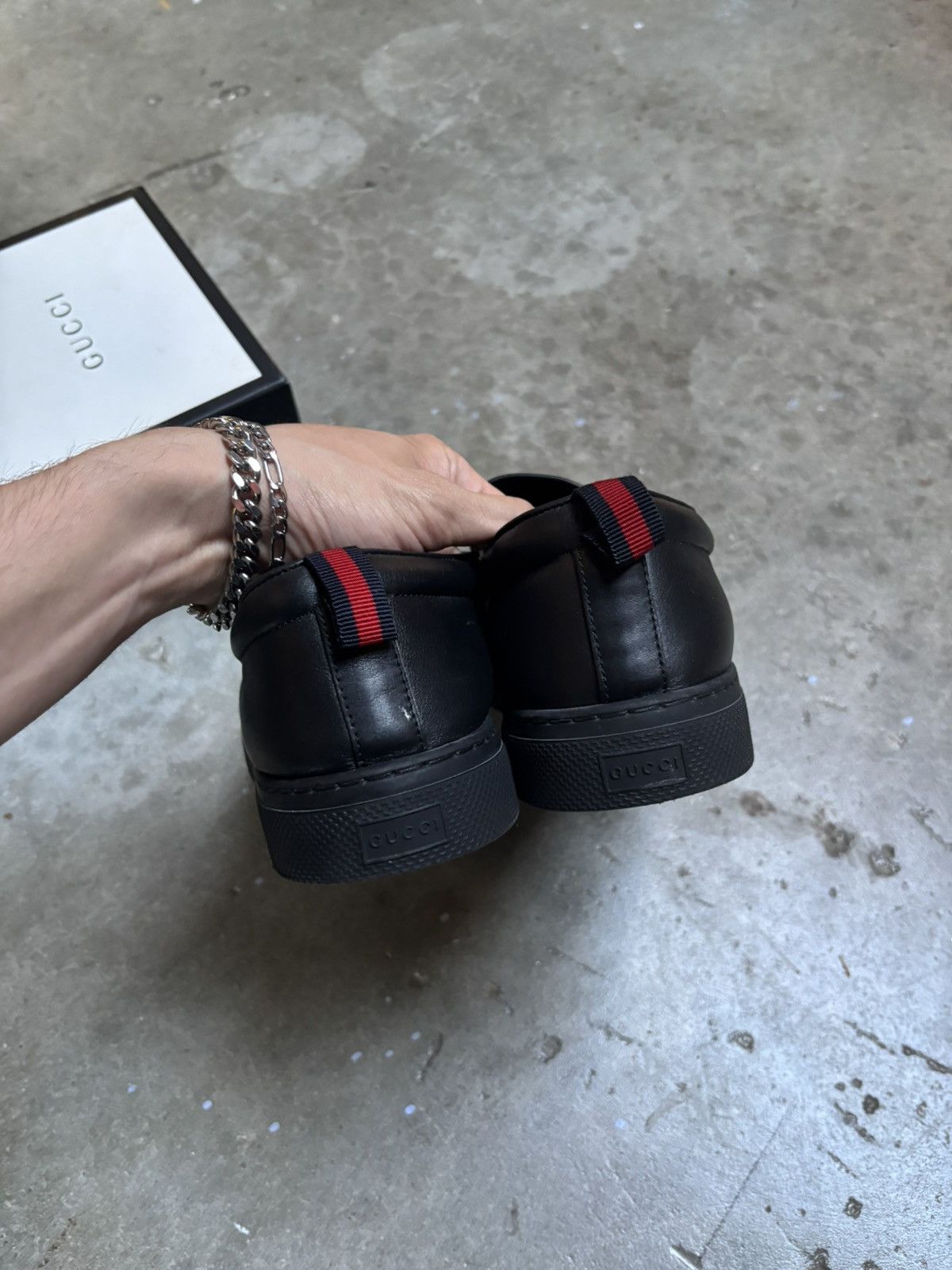 Gucci Gucci GG Supreme Slip-On Sneakers Size US 13 / EU 46 - 7 Thumbnail