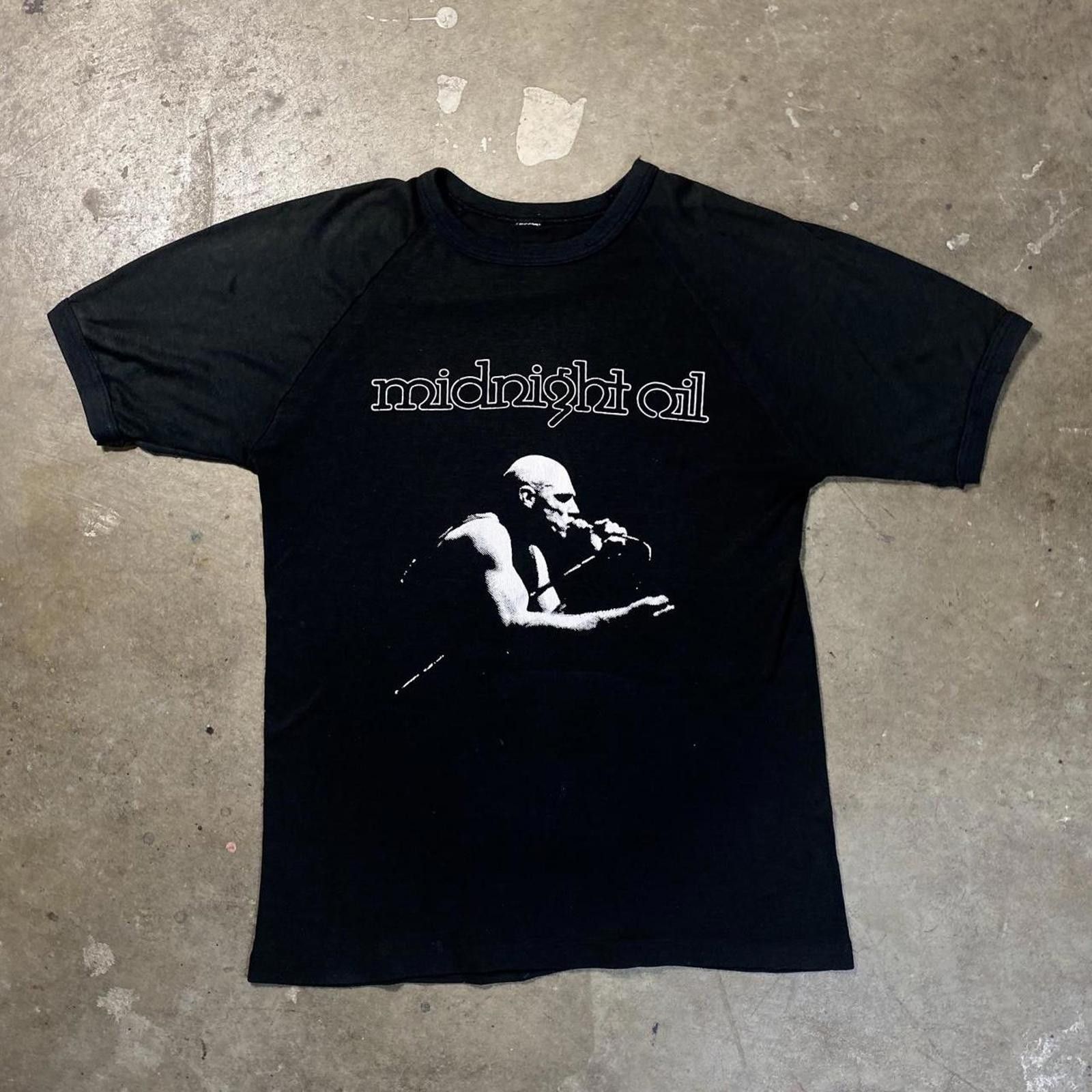 Other 1970s - 80s Midnight Oil Graphic T - Shirt Size US M / EU 48-50 / 2 - 1 Thumbnail