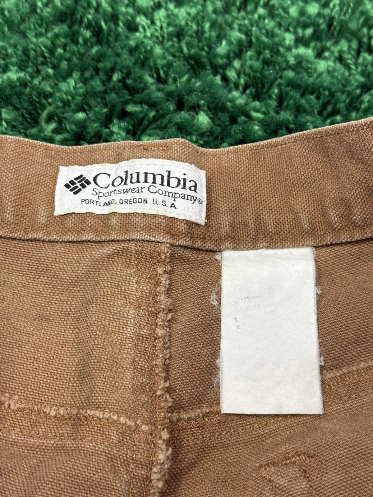 Columbia × Vintage Vintage Columbia Denim Double Knee Pants Sz. 34 Size US 34 / EU 50 - 4 Thumbnail