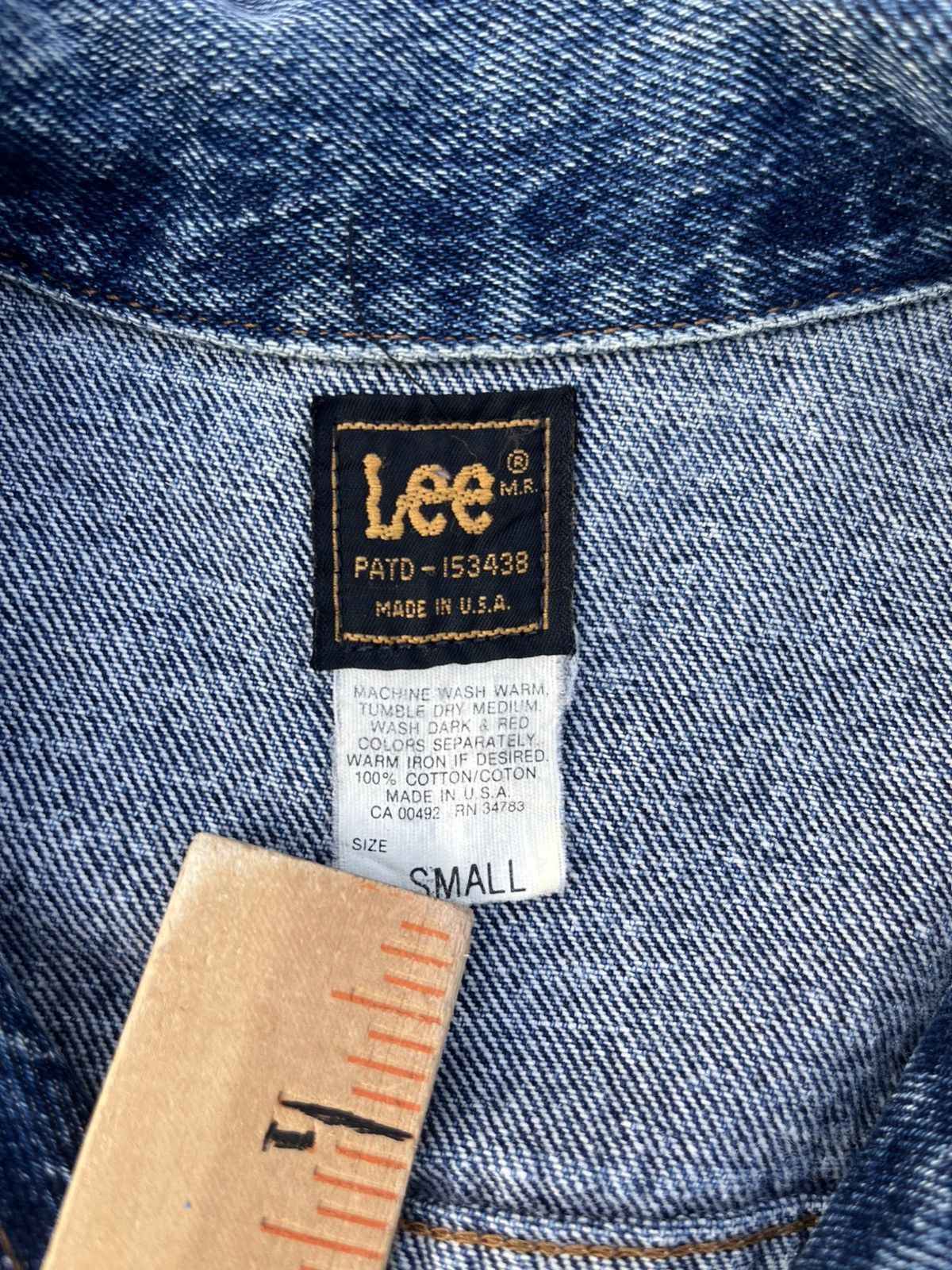 Lee Vintage Lee Riders Denim Jean Jacket Trucker 80's Made USA Size US L / EU 52-54 / 3 - 10 Thumbnail
