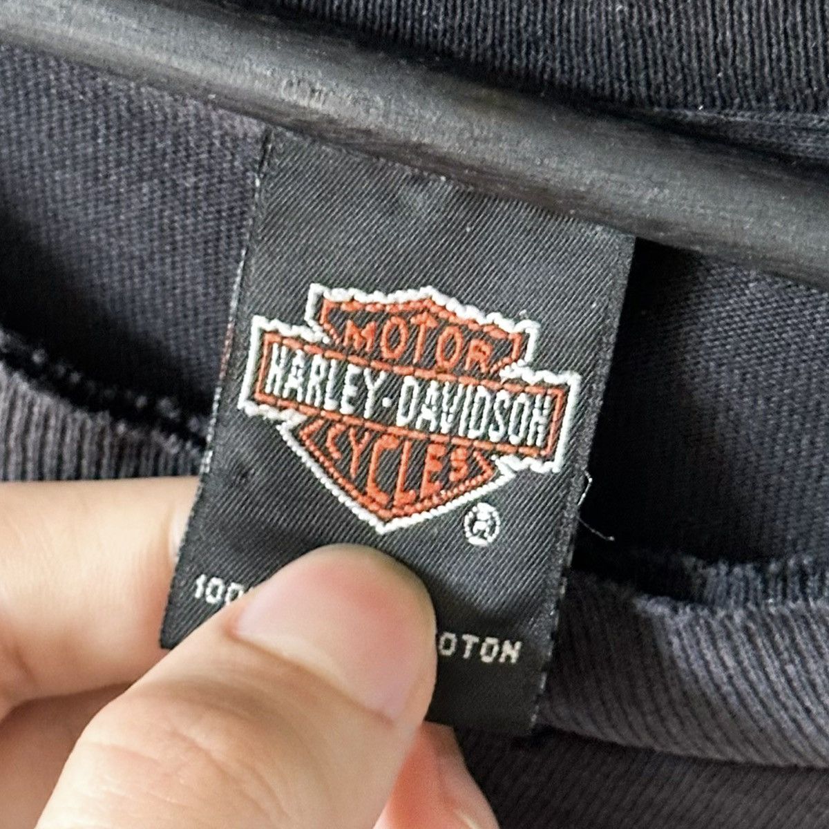 Harley Davidson VINTAGE 90s THRASHED Harley Davidson Shirt Size US XL / EU 56 / 4 - 5 Thumbnail