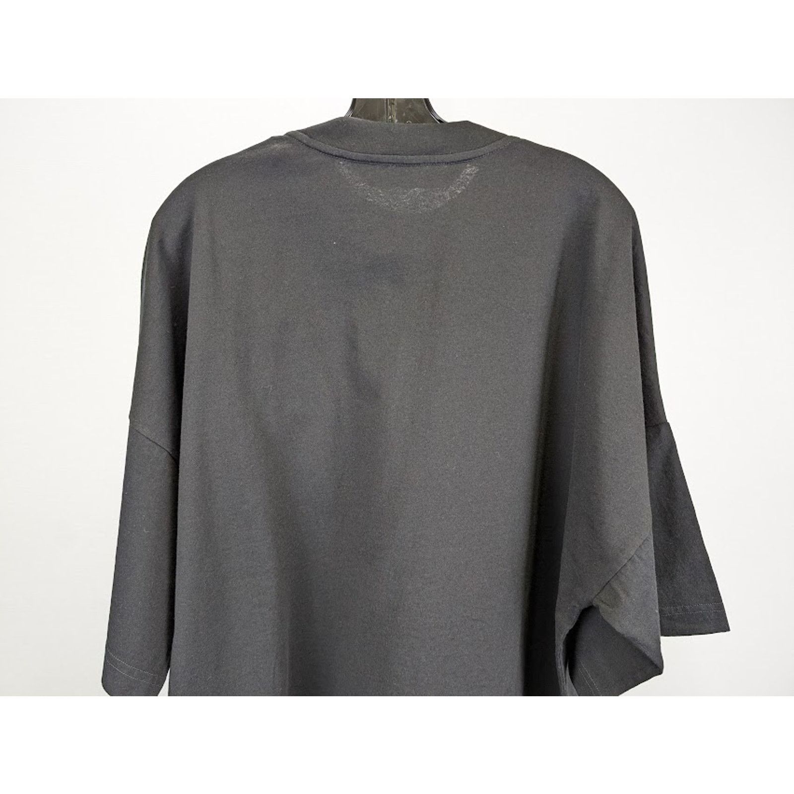 Palm Angels o1rshd1 Spray Heart Loose T-Shirt in Black / Fuchsia Size US XL / EU 56 / 4 - 12 Thumbnail