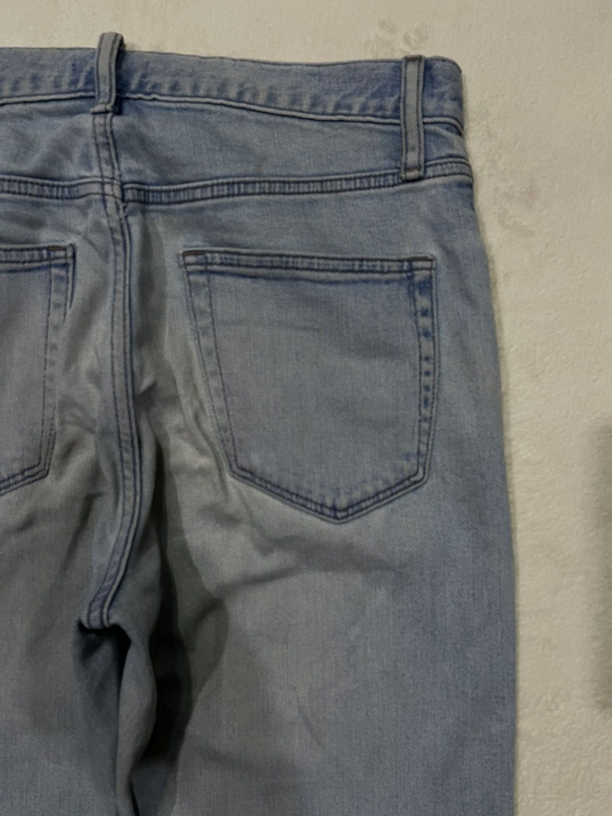 Uniqlo Vintage Uniqlo Skinny Distress Mudwash Denim Jeans Size US 32 / EU 48 - 14 Thumbnail