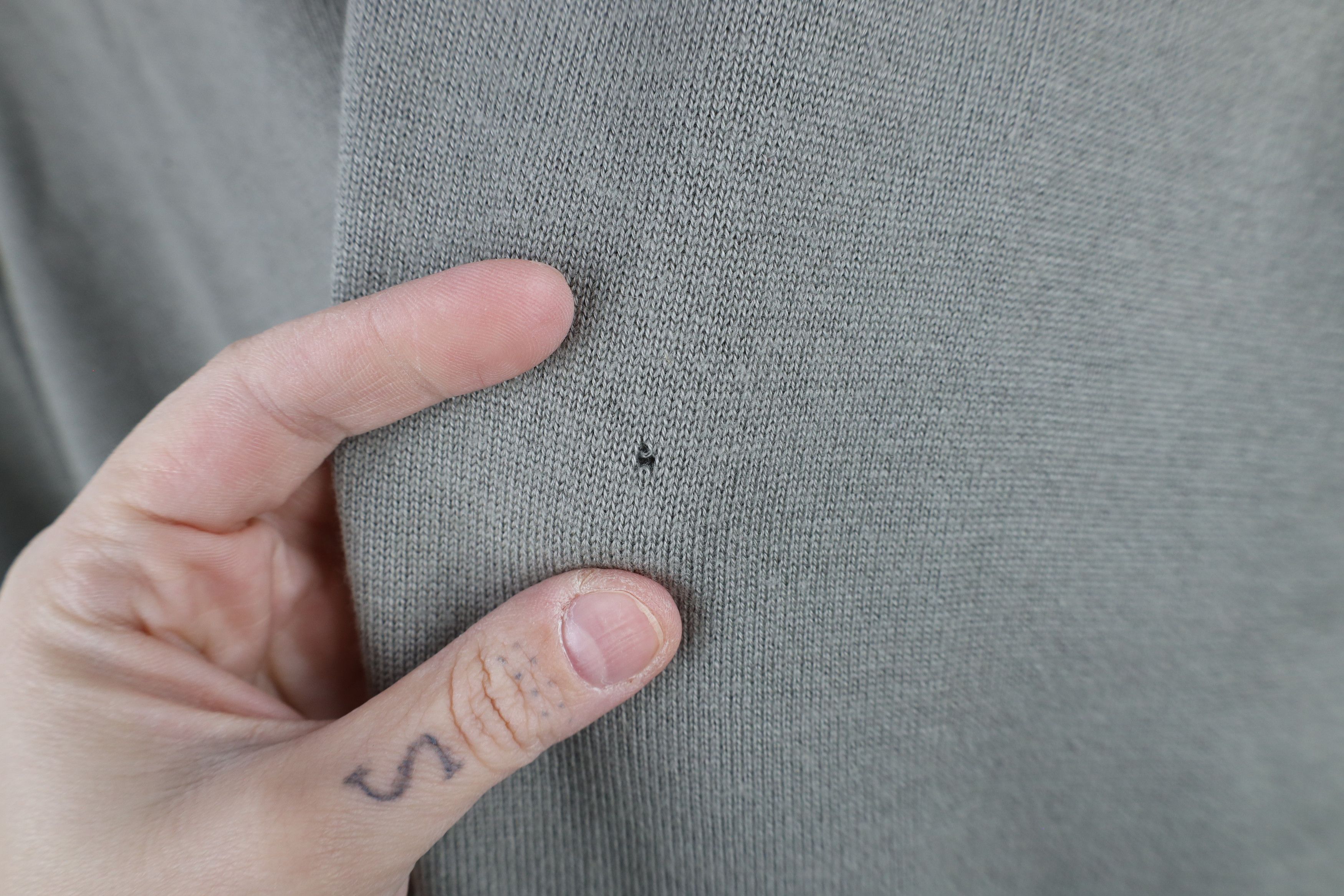 Vintage Vintage 90s Streetwear Silk Cashmere Blend Knit Sweater Gray Size US XL / EU 56 / 4 - 4 Thumbnail