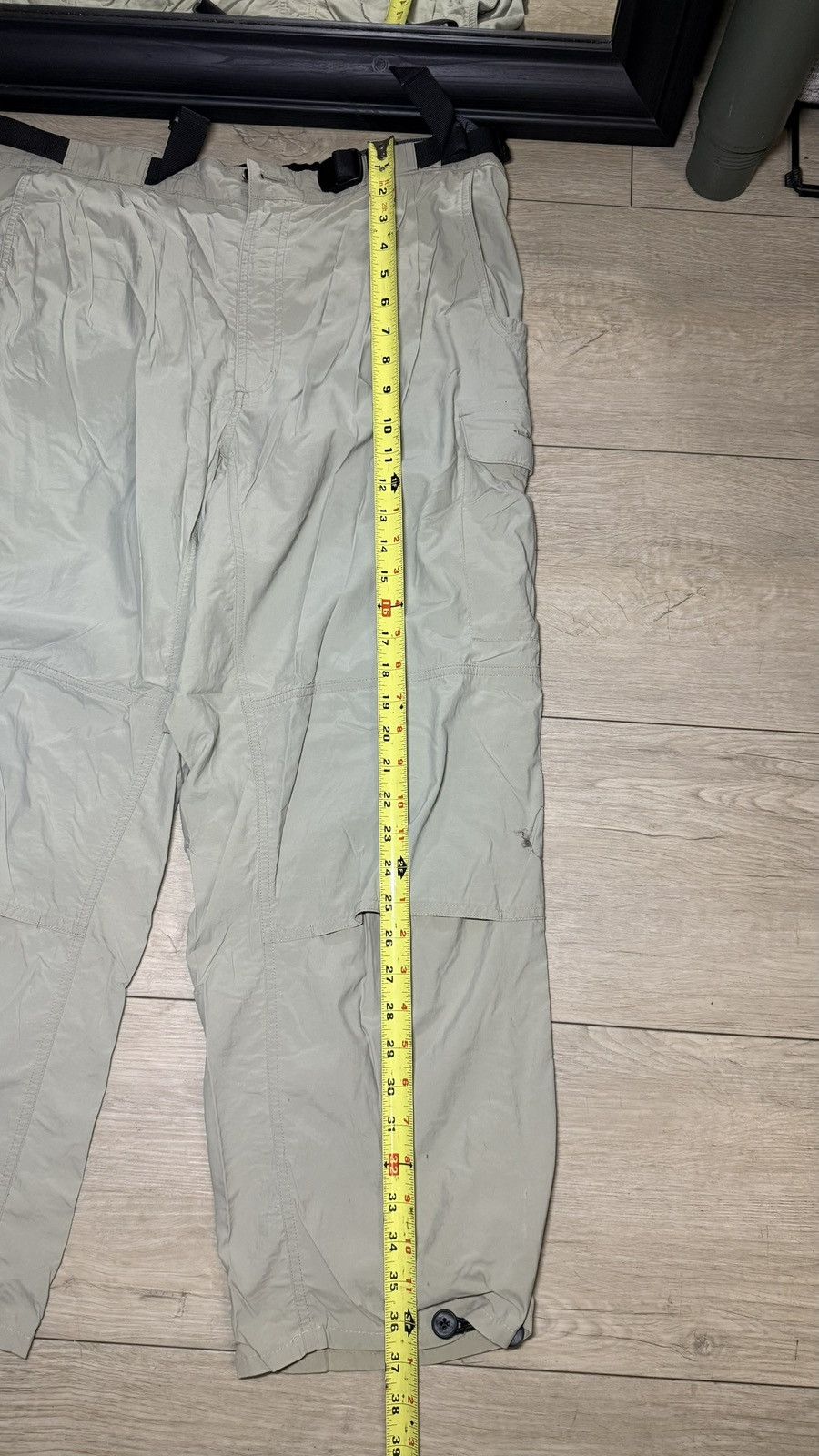Other Y2K 2000s Nylon Parachute Style Cargo Pants Size US 36 / EU 52 - 4 Thumbnail