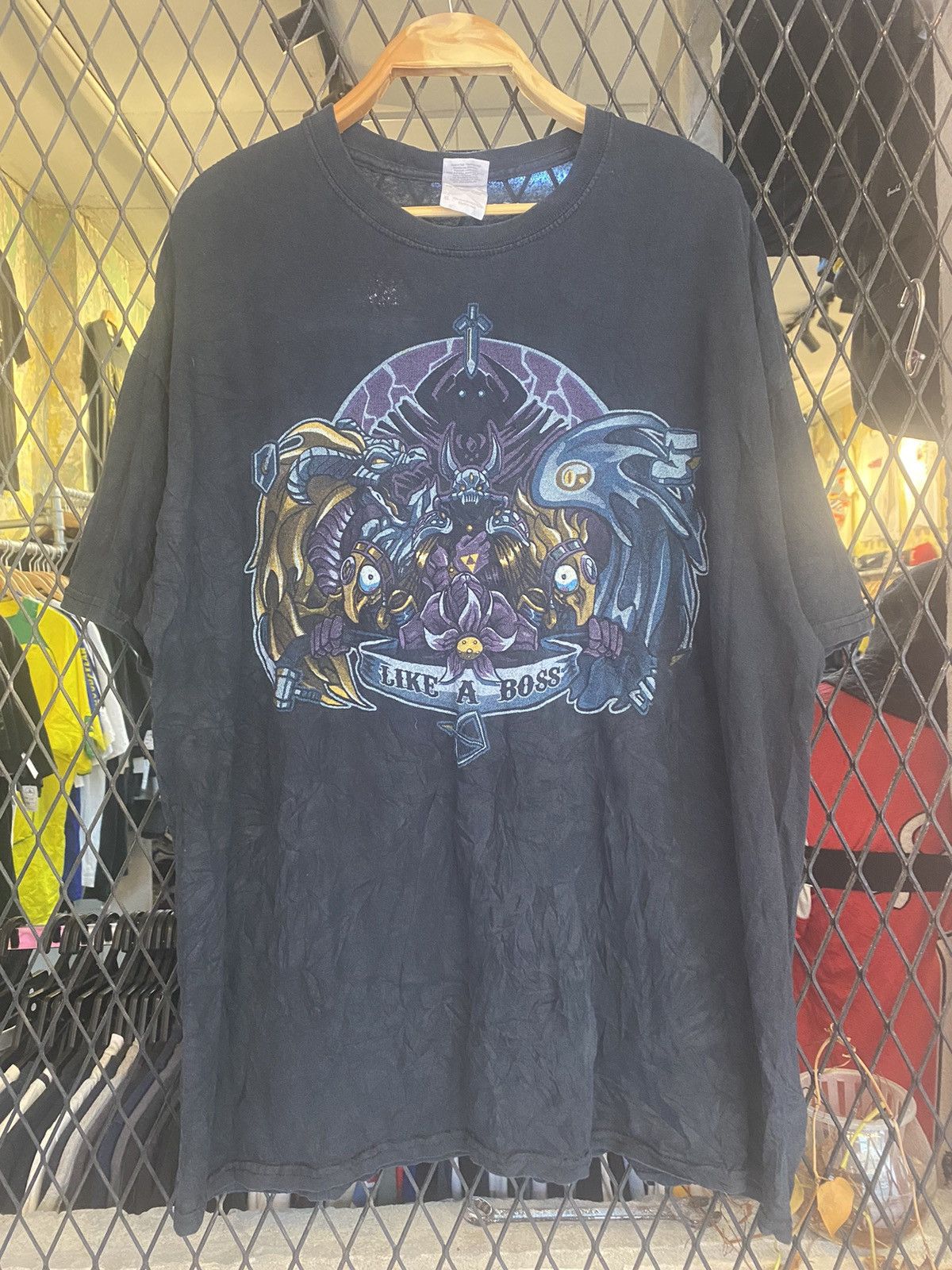 Playstation × Vintage Rare Zelda Games Evil Characters Promo T shirt Size US XL / EU 56 / 4 - 2 Thumbnail