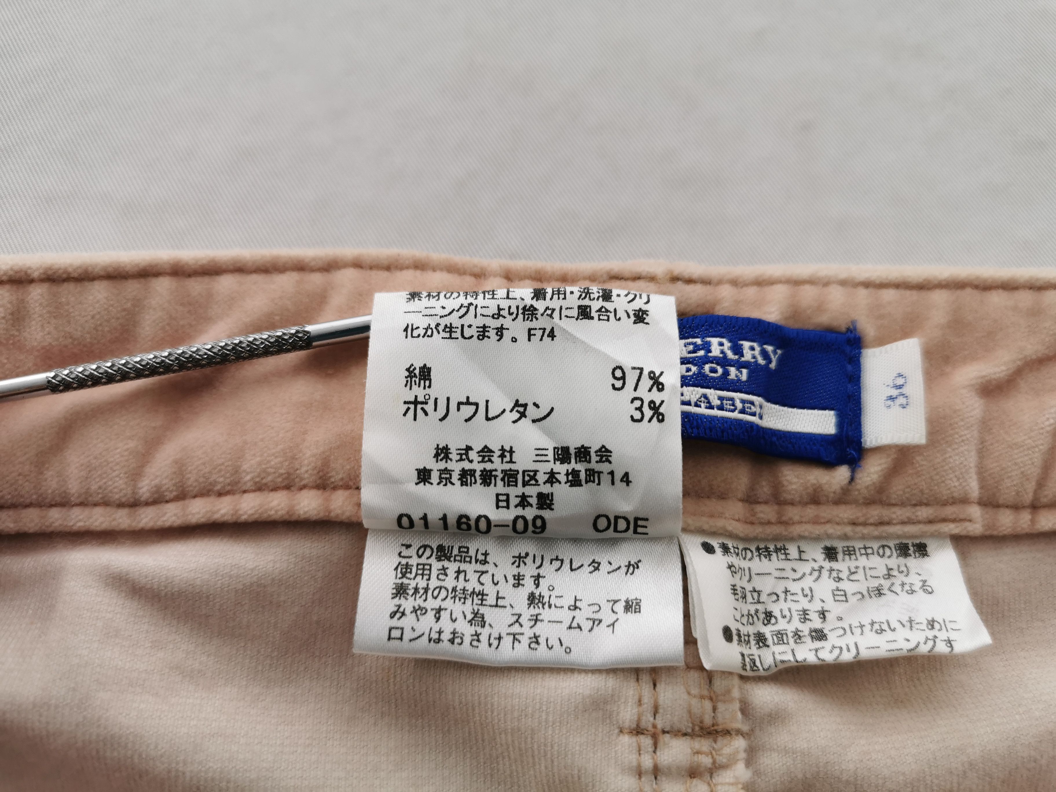 Burberry Vintage Burberry Trouser Pants Womens Size 30 Size 30" / US 8 / IT 44 - 9 Thumbnail