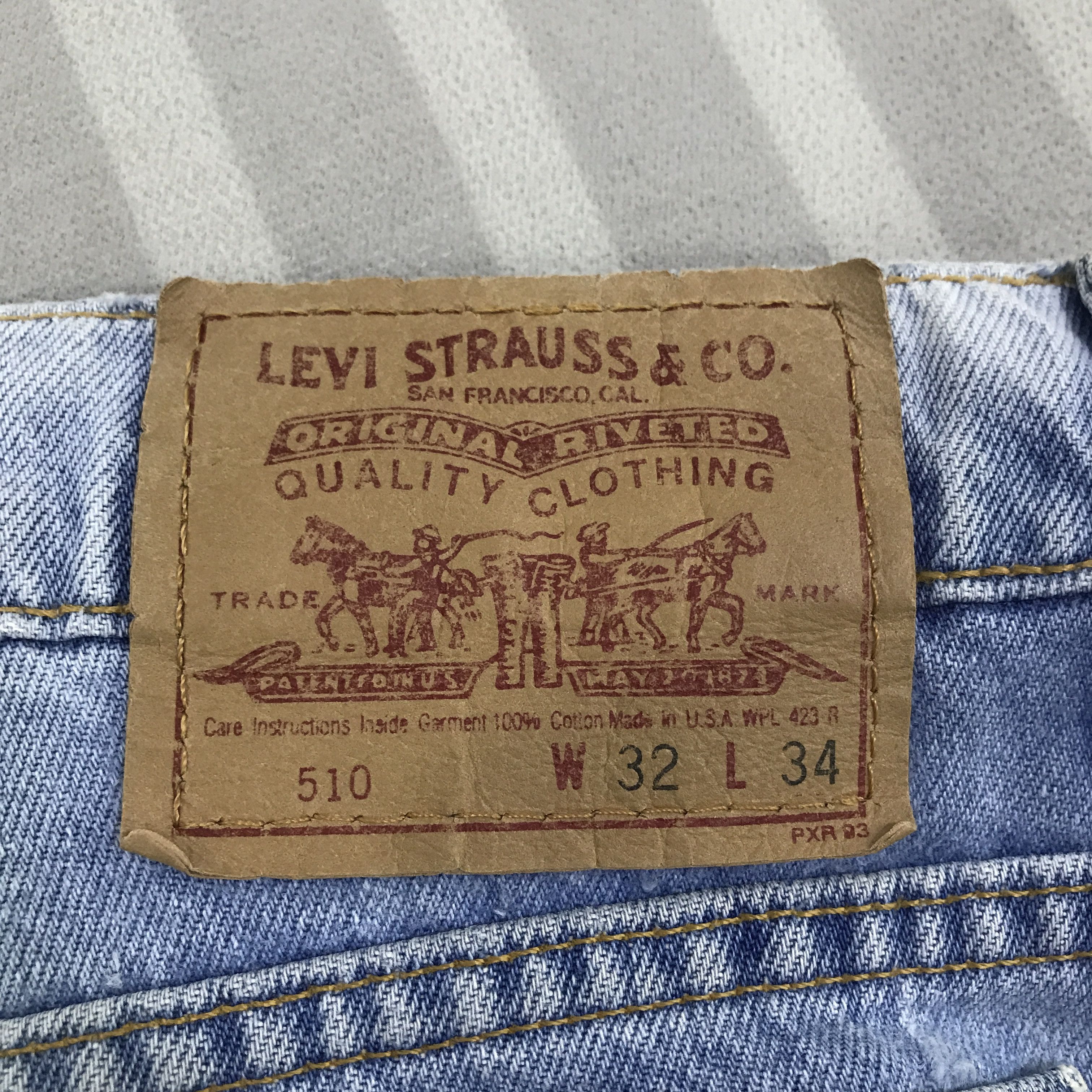 Levi's Vintage Levis Distressed Jeans pants K129B14 Size US 30 / EU 46 - 14 Thumbnail
