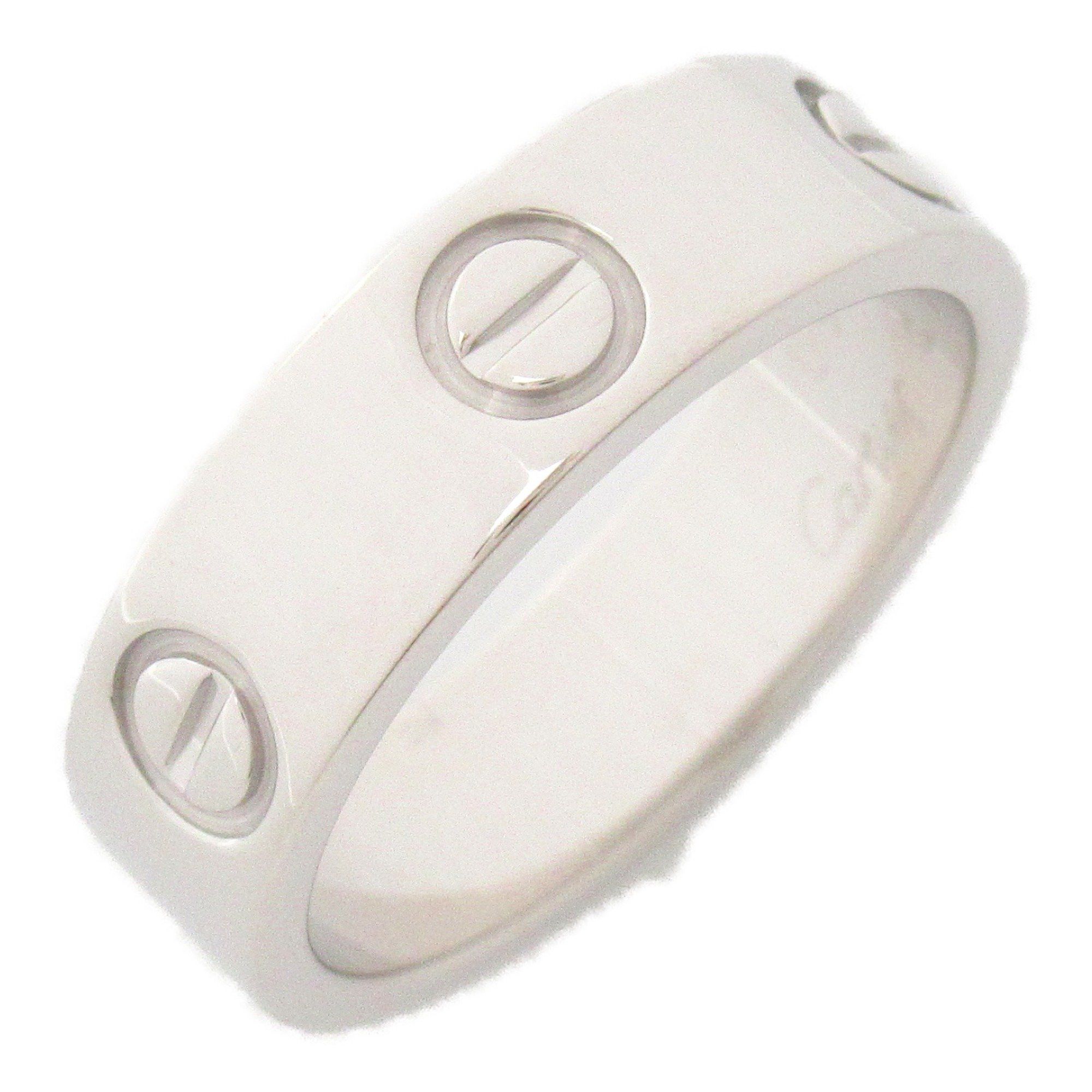 image of Cartier Love Ring Ring Silver K18Wg(Whitegold) Silver, Women's