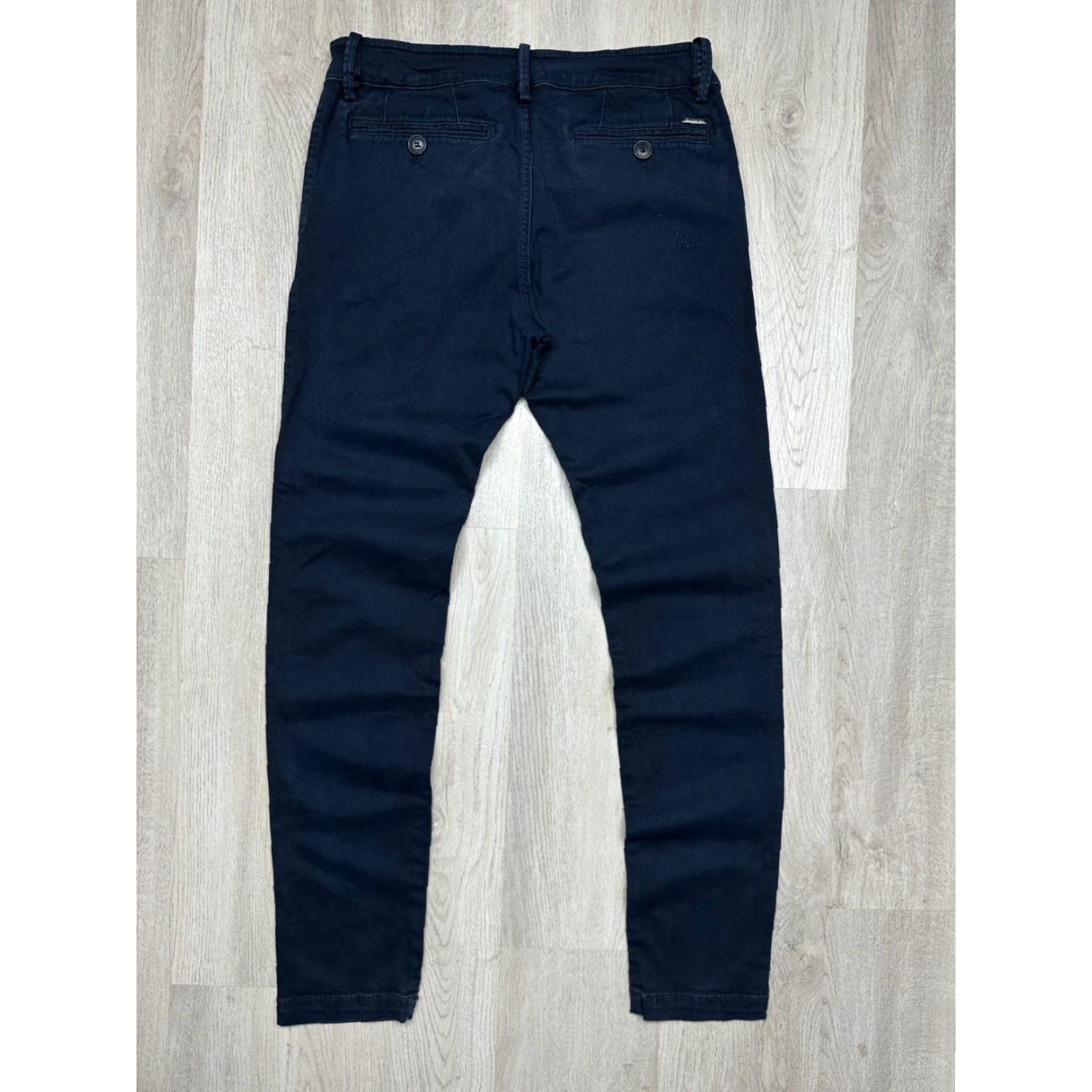 Diesel Diesel Pants Chino Mens Size 34 Blue Cotton Regular Inseam 32in Waist 34cm Pockets 34 Size US 34 / EU 50 - 6 Thumbnail