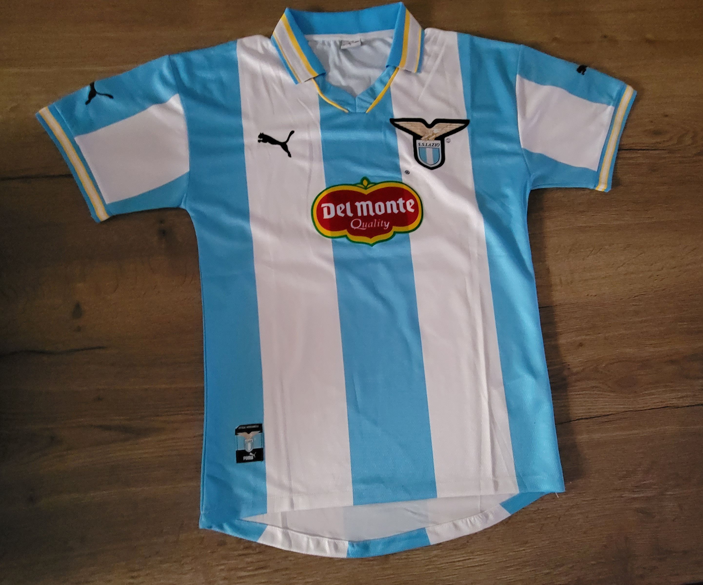 Other Veron 23 Lazio Rome 1999/2000 Vintage Soccer Jersey Trikot Size US L / EU 52-54 / 3 - 3 Thumbnail