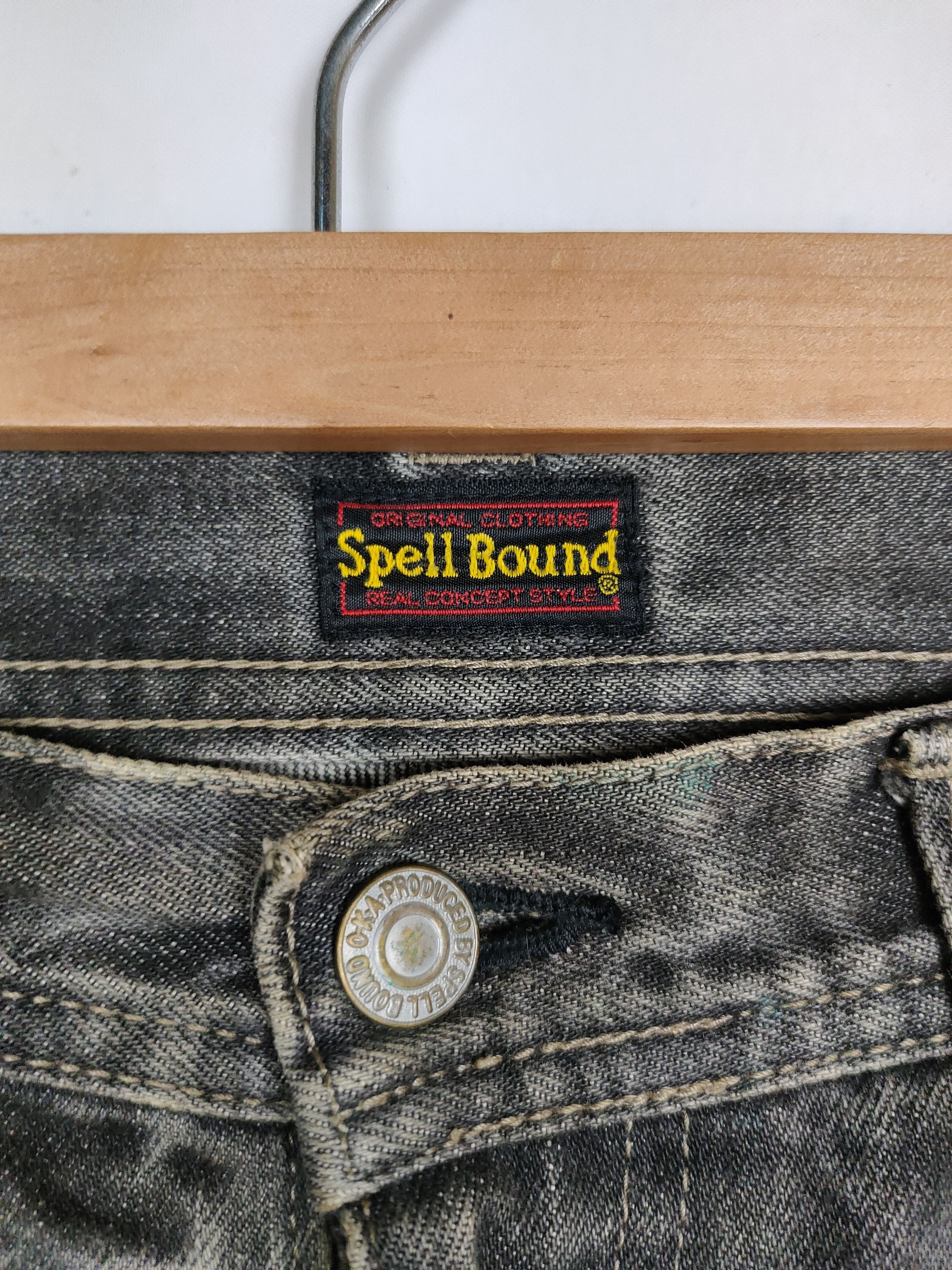 Spellbound Vintage Spellbound Denim Cargo Pant Size US 31 - 4 Thumbnail