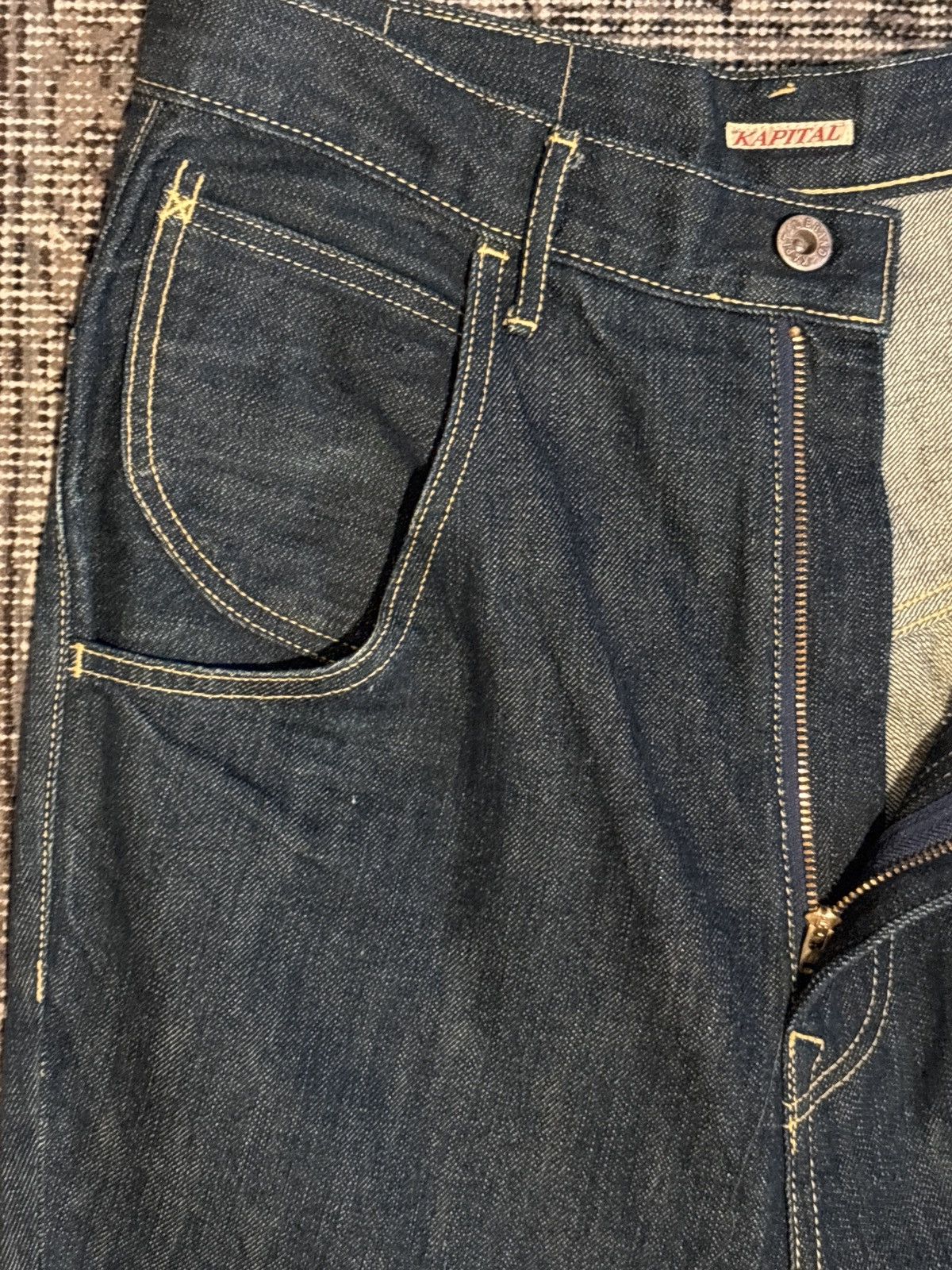 Kapital Kapital Buckle Back Sourel Jeans Size US 30 / EU 46 - 4 Thumbnail