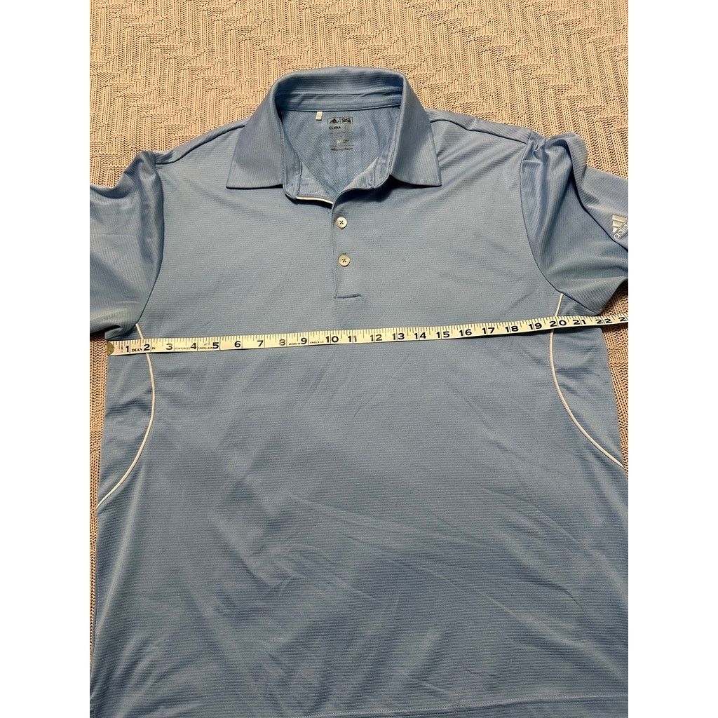 Adidas Adidas light blue polo size M Size US M / EU 48-50 / 2 - 5 Thumbnail
