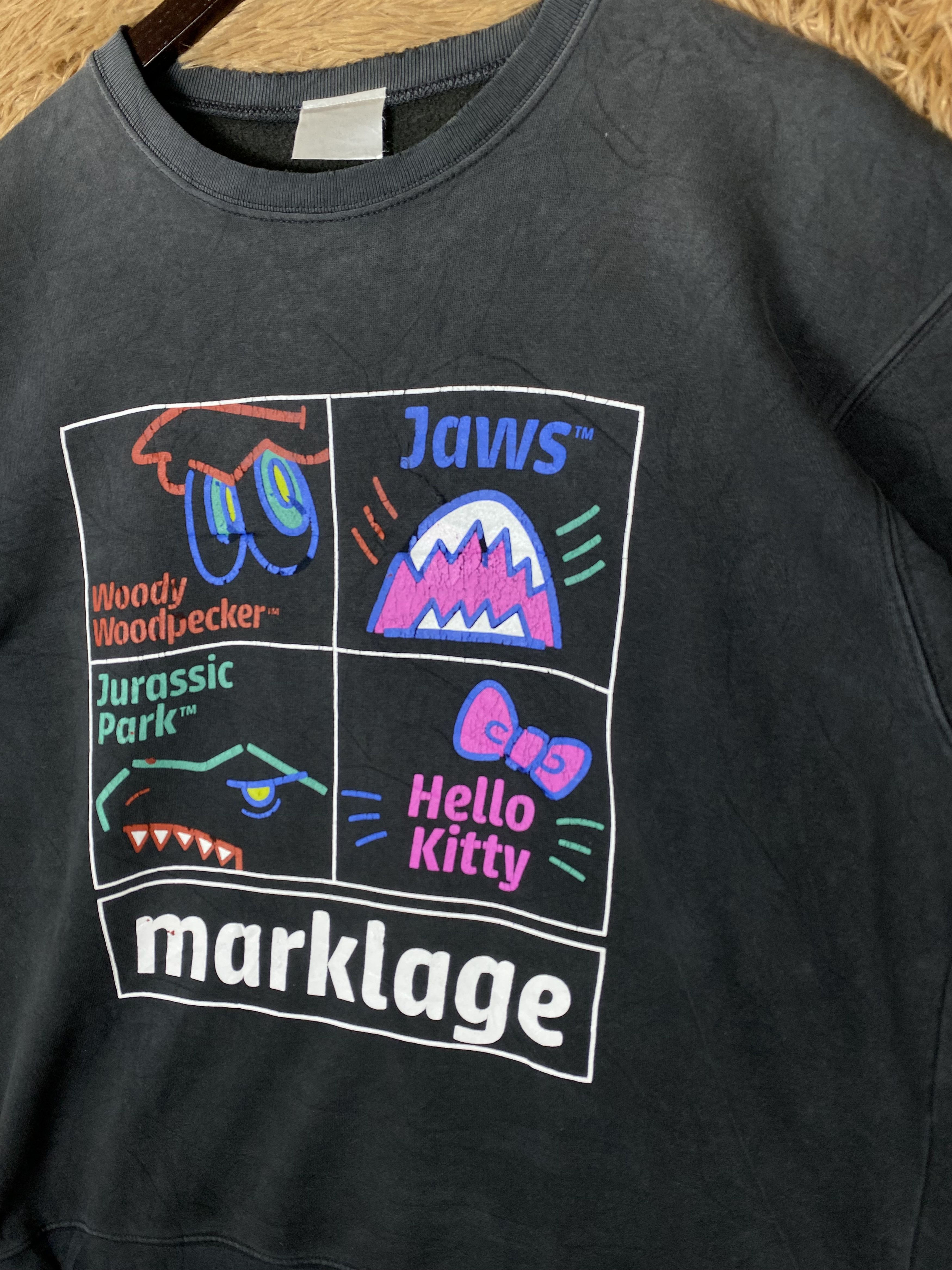 Other Vintage Universal Studios Movie Faded Sweatshirts PS0307 Size US XL / EU 56 / 4 - 3 Thumbnail
