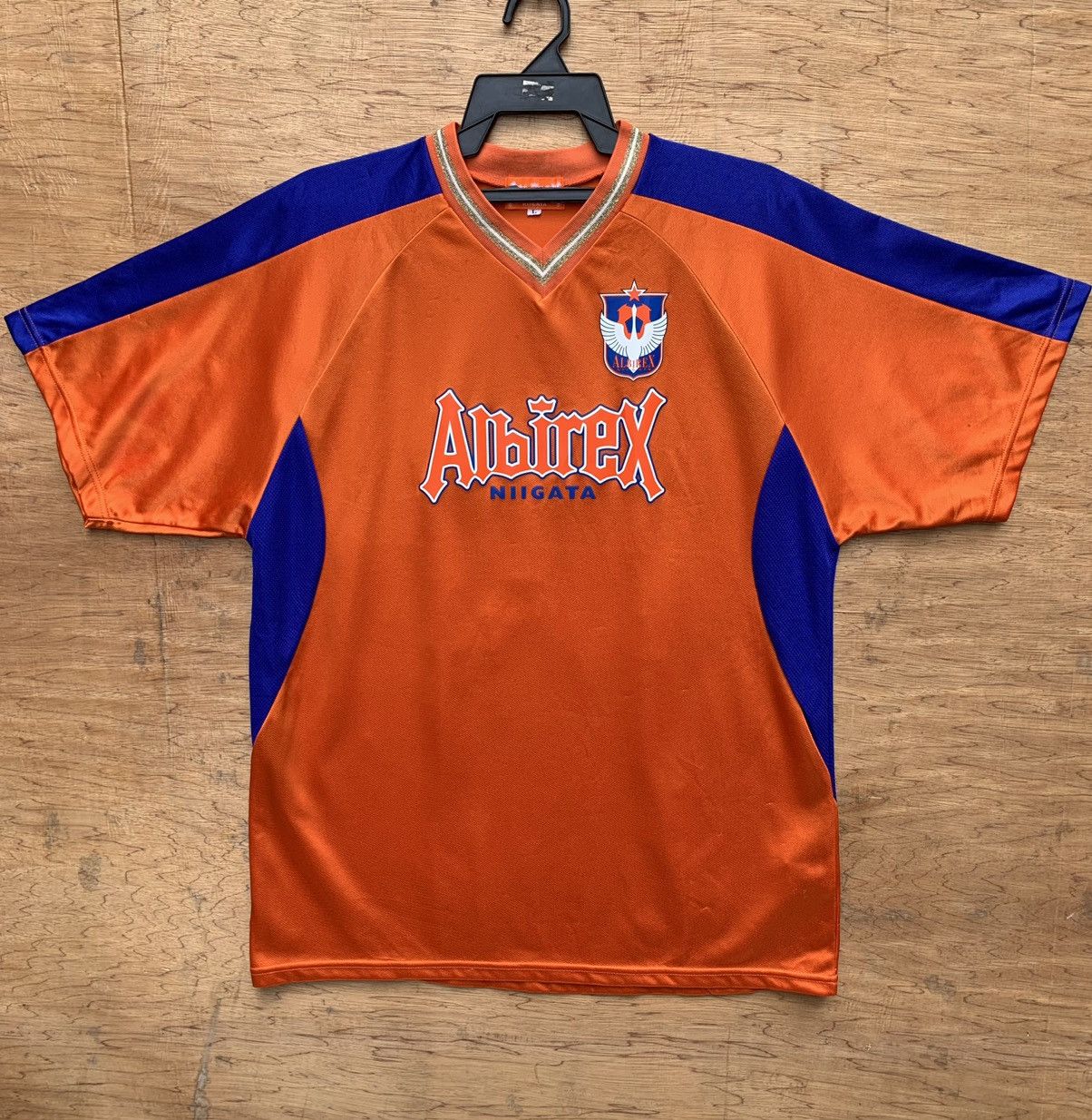 Vintage Albirex Niigata OKAYAMA #20 Jersey Size US L / EU 52-54 / 3 - 3 Thumbnail
