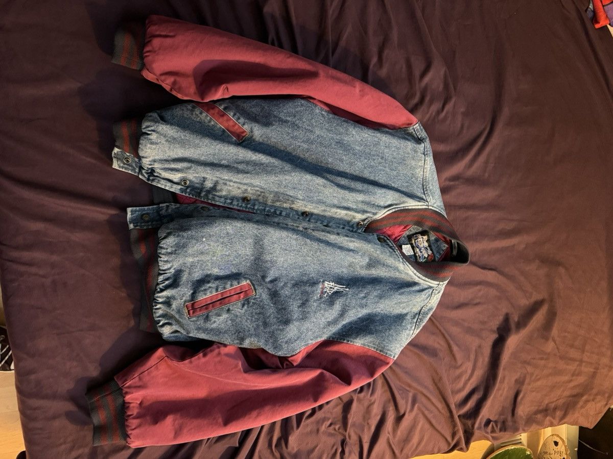 No Fear No fear bomber jacket mens large vintage Size US L / EU 52-54 / 3 - 3 Thumbnail