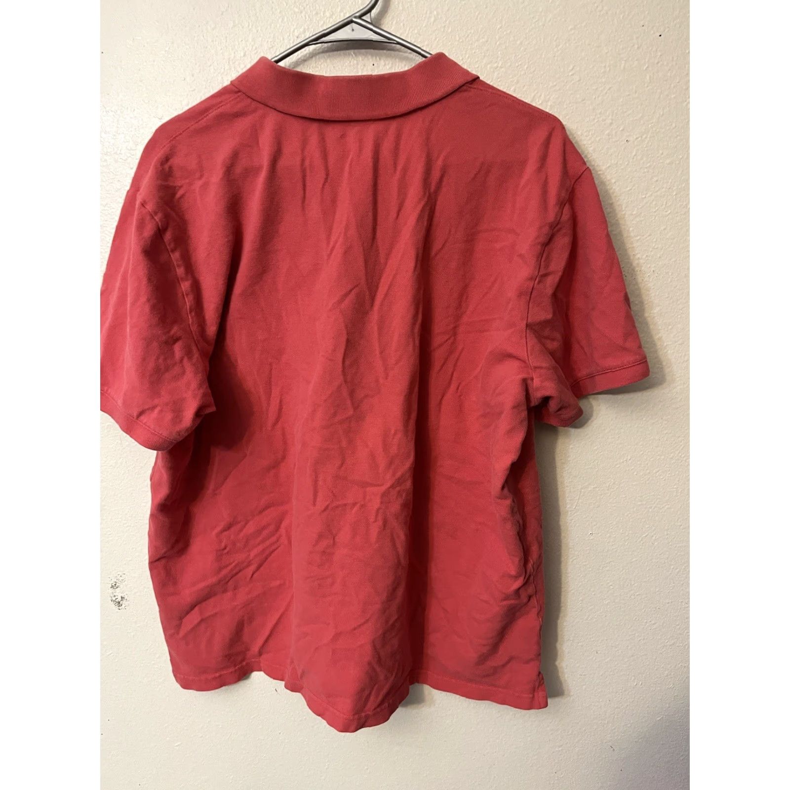 Gap GAP Polo Shirt Mens XL Short Sleeve Stretch Pique Pink Size US XL / EU 56 / 4 - 2 Thumbnail