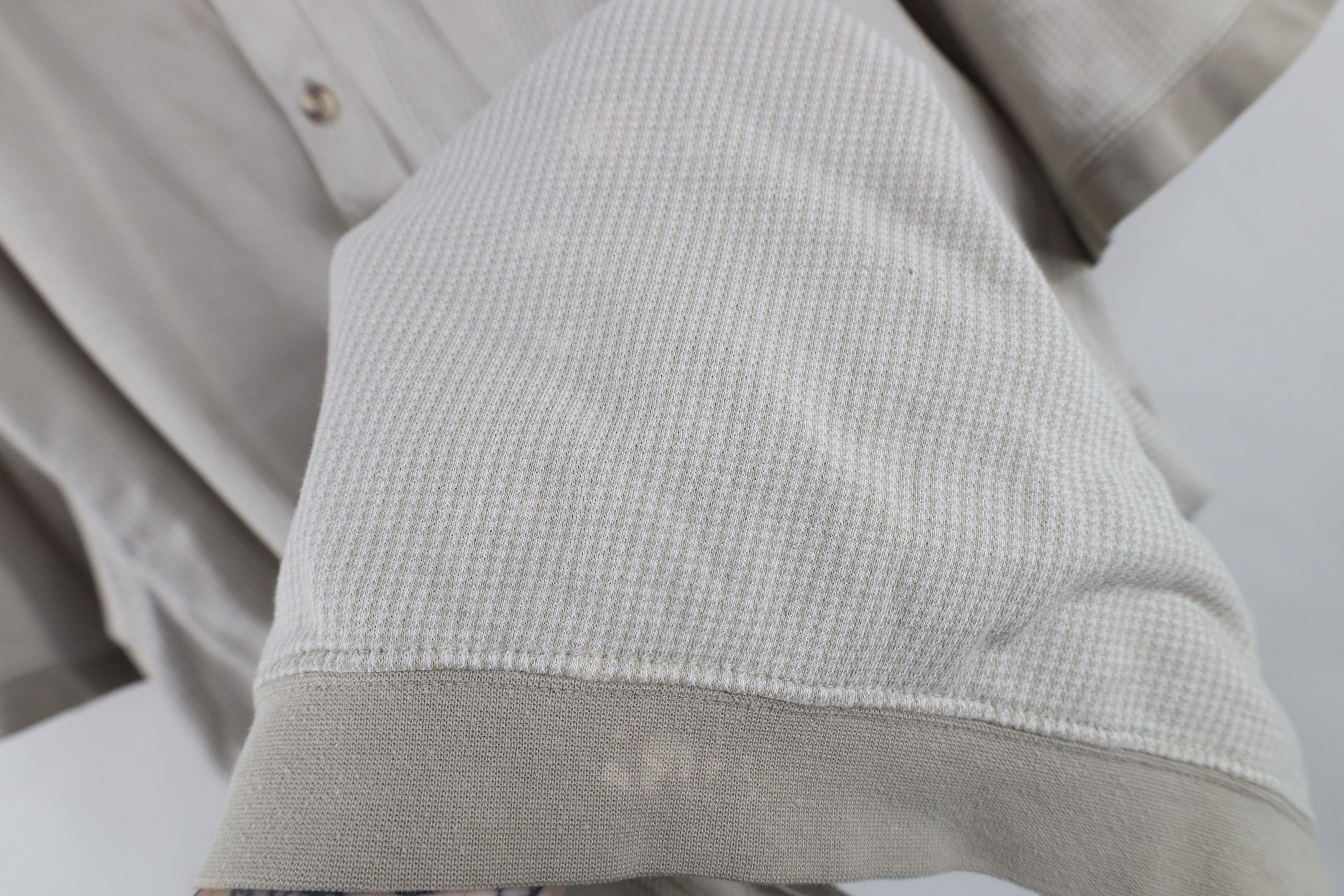Vintage Vintage 90s Streetwear Houndstooth Knit Pullover Polo Shirt Size US XXL / EU 58 / 5 - 11 Thumbnail