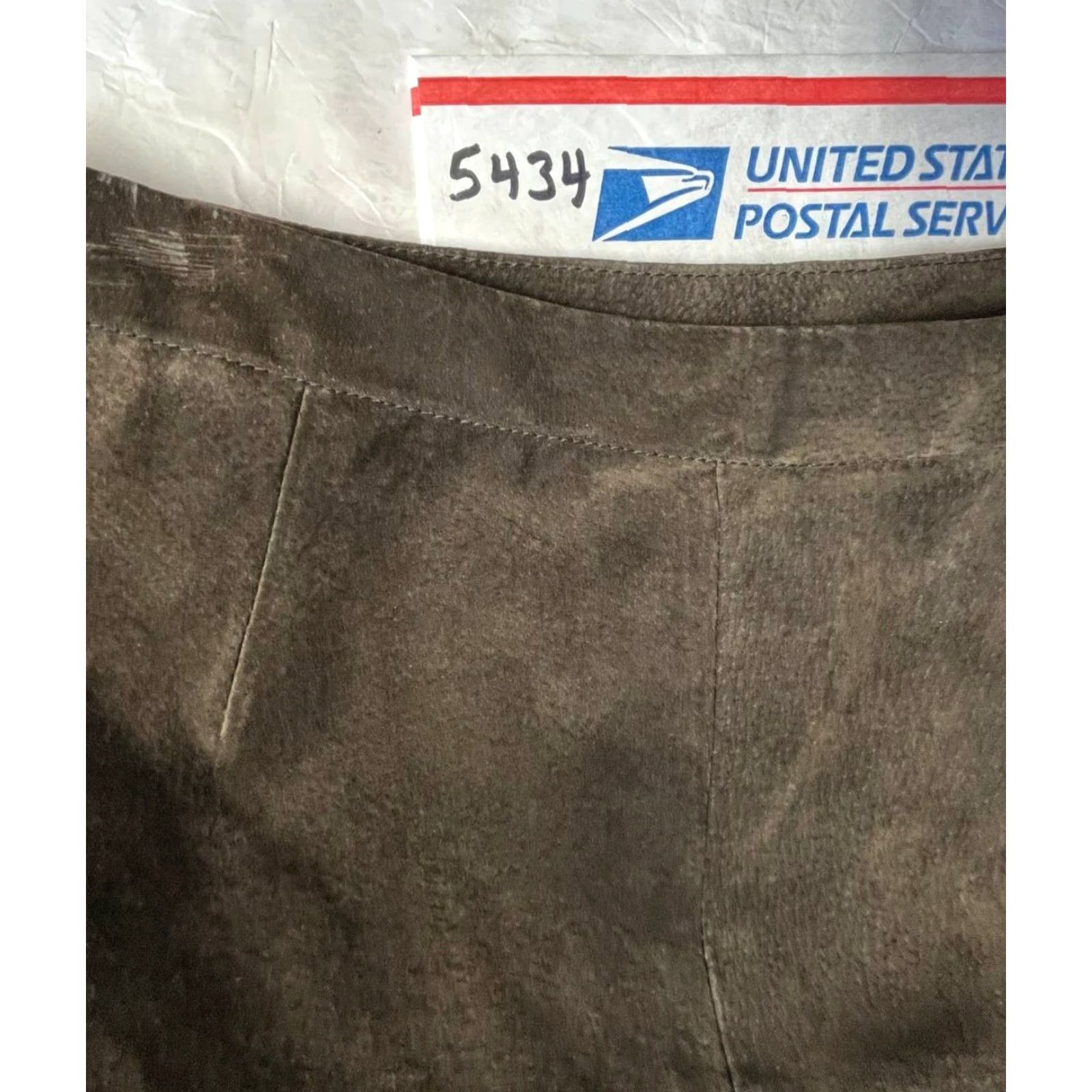 Vintage VINTAGE Clio Brown Leather Suede Pants Size 8 Inseam 30 Women PANTS Brown LTHR Motorcycle Size 30" / US 8 / IT 44 - 8 Thumbnail