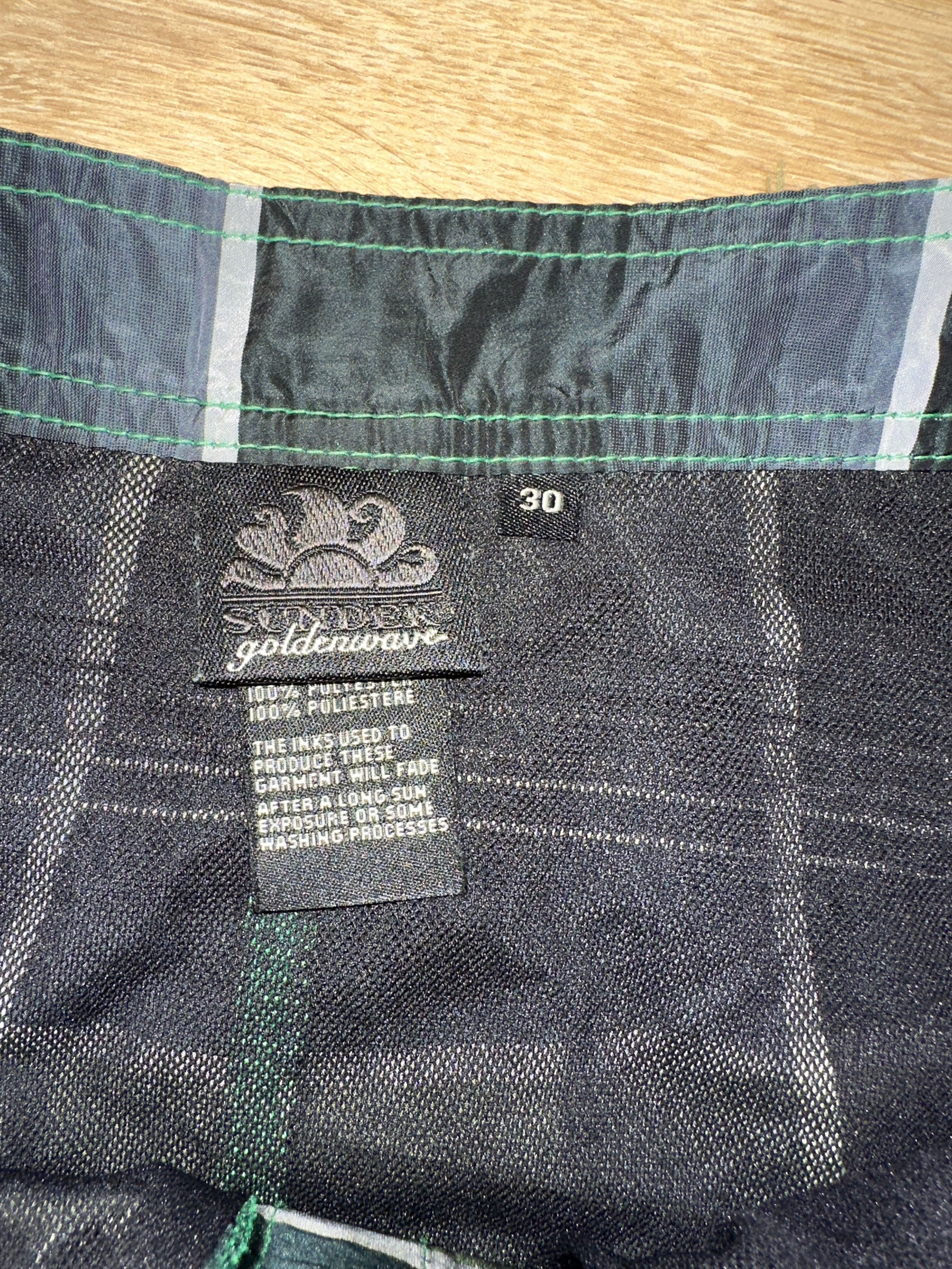 Sundek Sundek 30 Goldenwave Swim Shorts Plaid Check Rainbow Size 30 Size US 30 / EU 46 - 11 Thumbnail