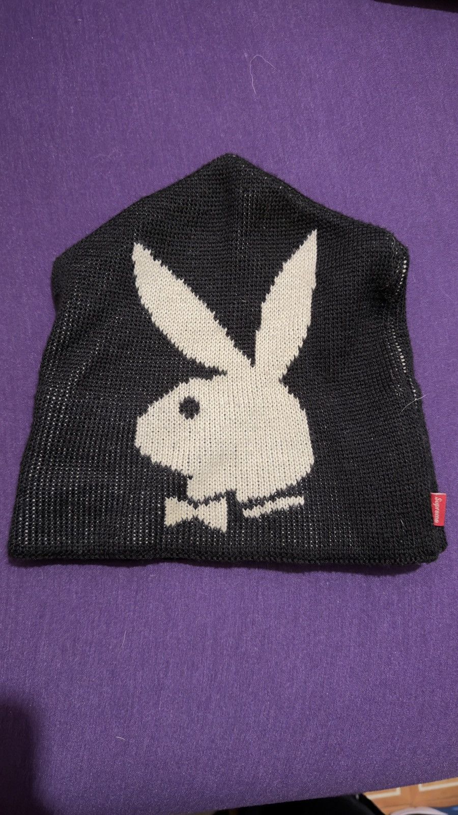 Playboy × Supreme Supreme x Playboy S/S 2011 Black Beanie Size ONE SIZE - 1 Thumbnail