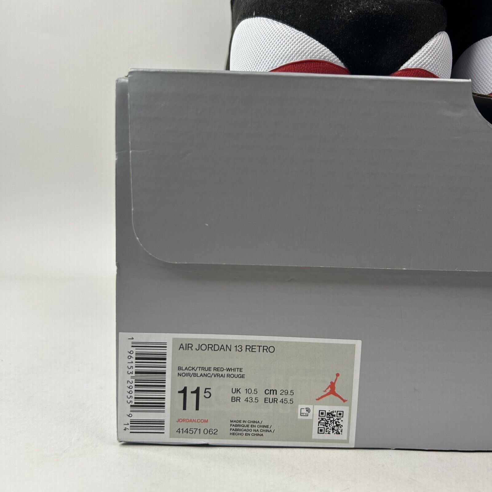 Nike Nike Air Jordan 13 Retro OG “Playoff/Black True Red” 2024 Size US 11.5 / EU 44-45 - 5 Thumbnail