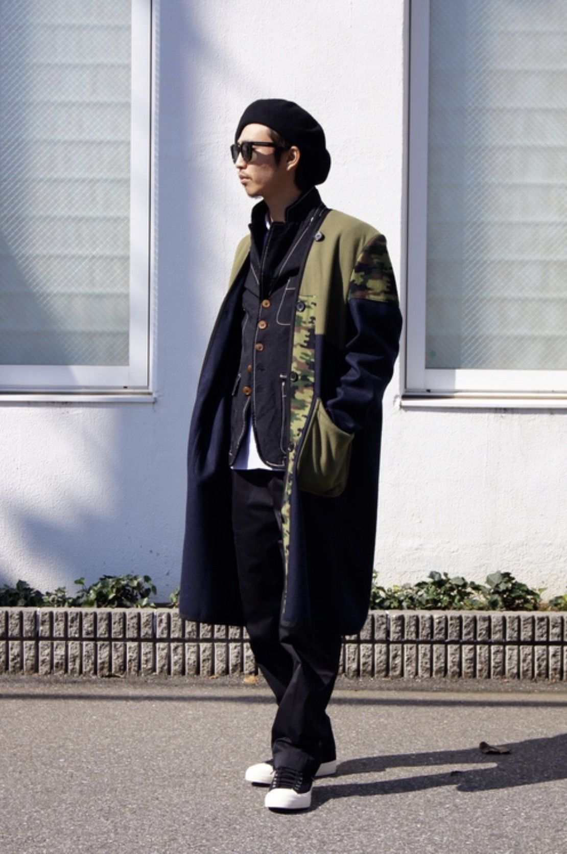 Comme des Garcons SHIRT Comme Des Garcons Shirt Wool Coat / Medium Size US M / EU 48-50 / 2 - 3 Thumbnail