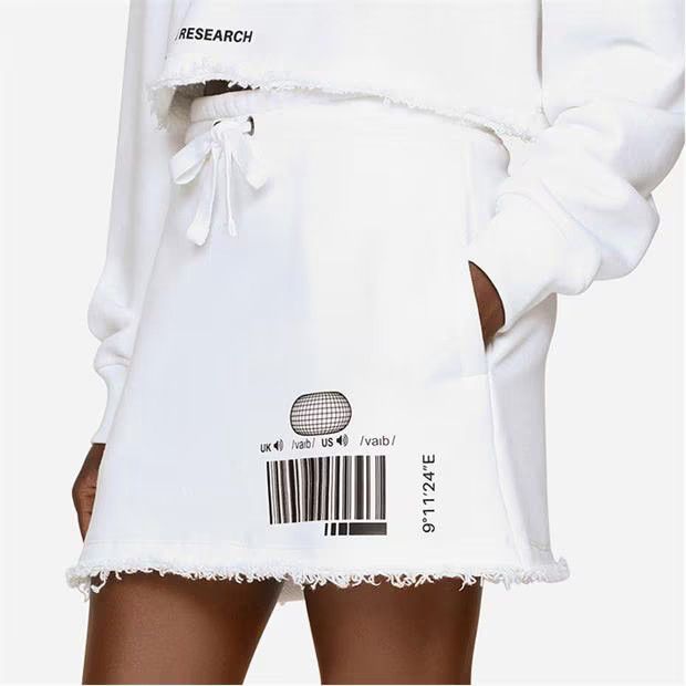 Dolce & Gabbana o1g2r1mq1024 Cotton Jersey Mini Skirts in White Size 28" / US 6 / IT 42 - 3 Thumbnail