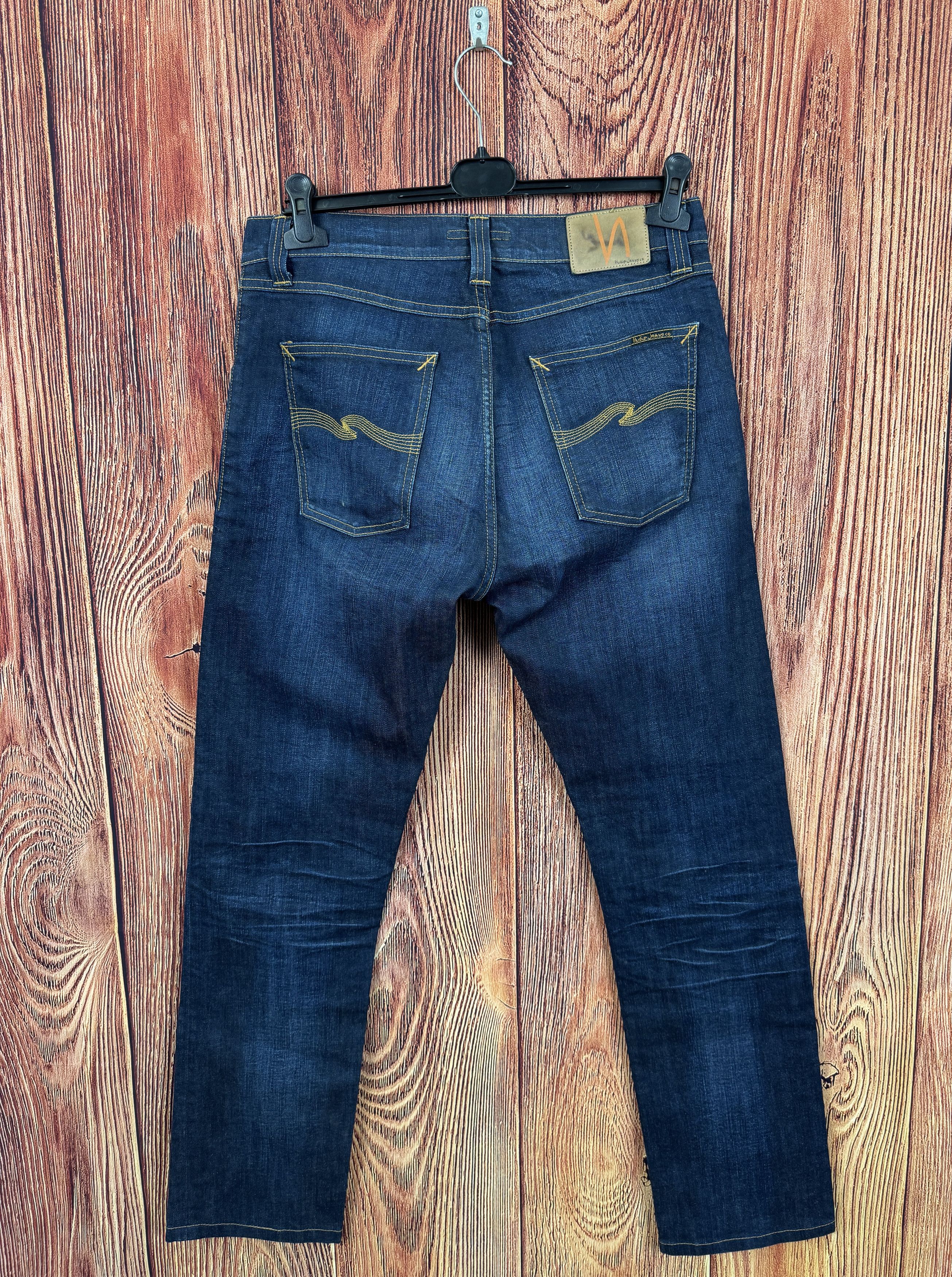 Nudie Jeans Nudie Jeans Hank Rey Denim Pant W33 L34 Made in Italy Size US 33 - 5 Thumbnail