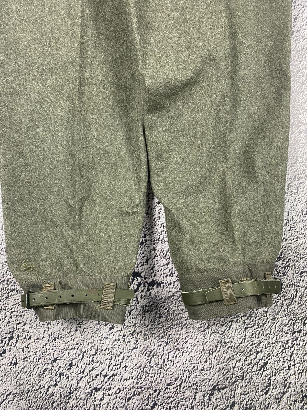 Vintage Vintage 80s cargo wool pants military style streetwear Size US 30 / EU 46 - 5 Thumbnail