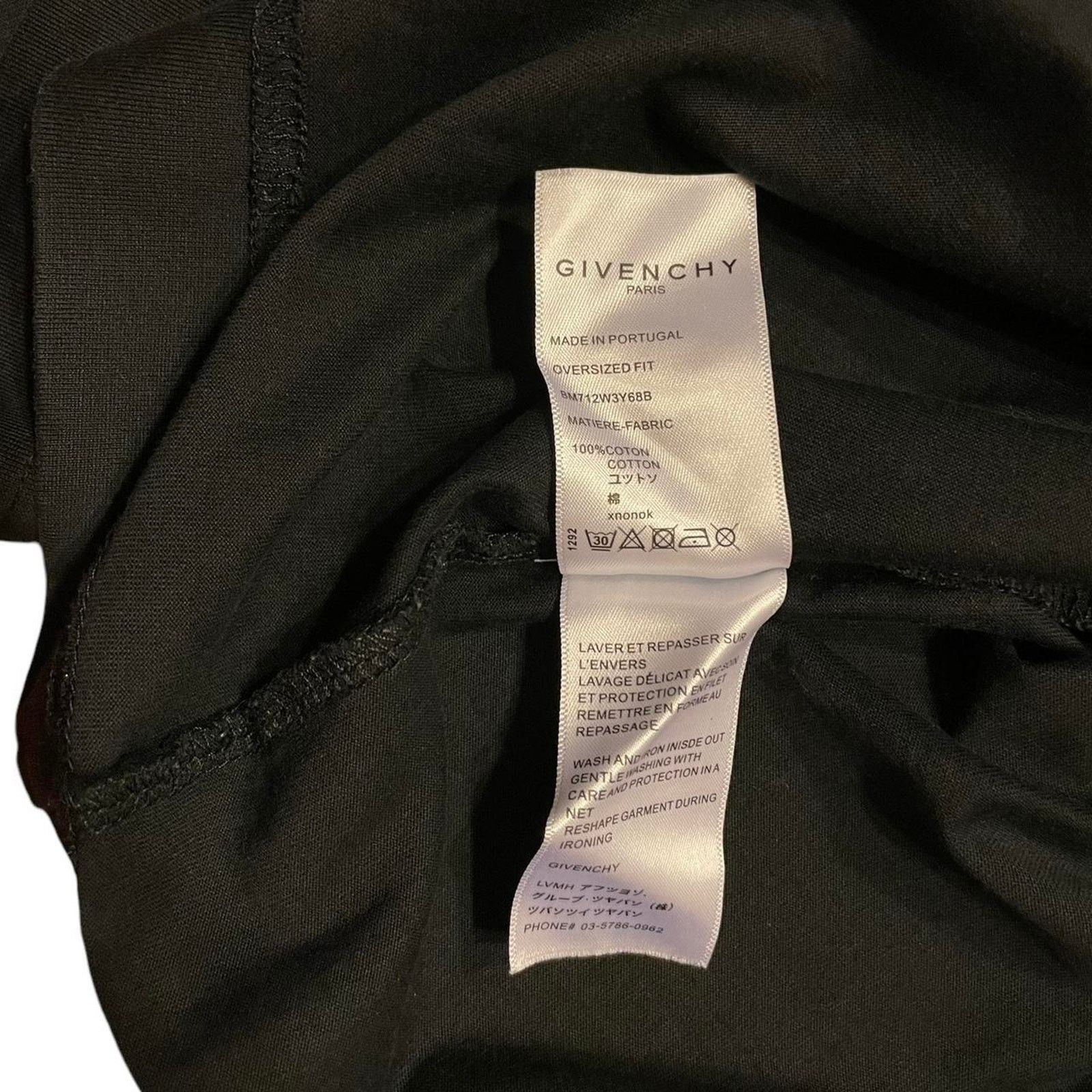 Givenchy Authentic GIVENCHY Oversized tshirt college arch lettering Size XL / US 12-14 / IT 48-50 - 6 Thumbnail