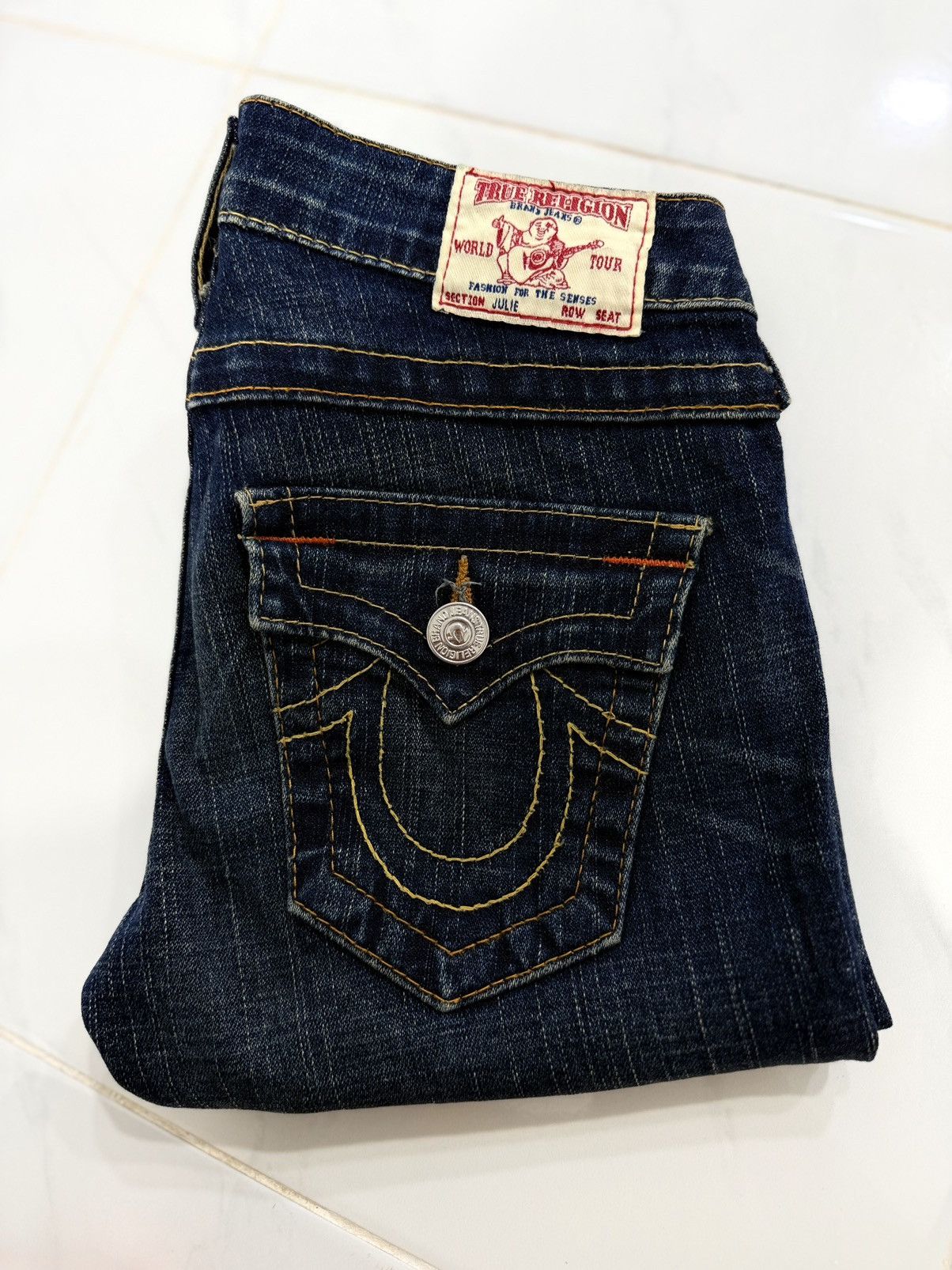True Religion SUPER RARE‼️VINTAGE True Religion Skinny Jeans Seditionaries Size 24" / US 00 / IT 34 - 1 Thumbnail