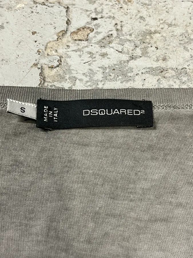 Designer × Dsquared2 × Vintage AW2010 Dsquared2 Skeleton Lover Grey Longsleeves Size US M / EU 48-50 / 2 - 7 Thumbnail
