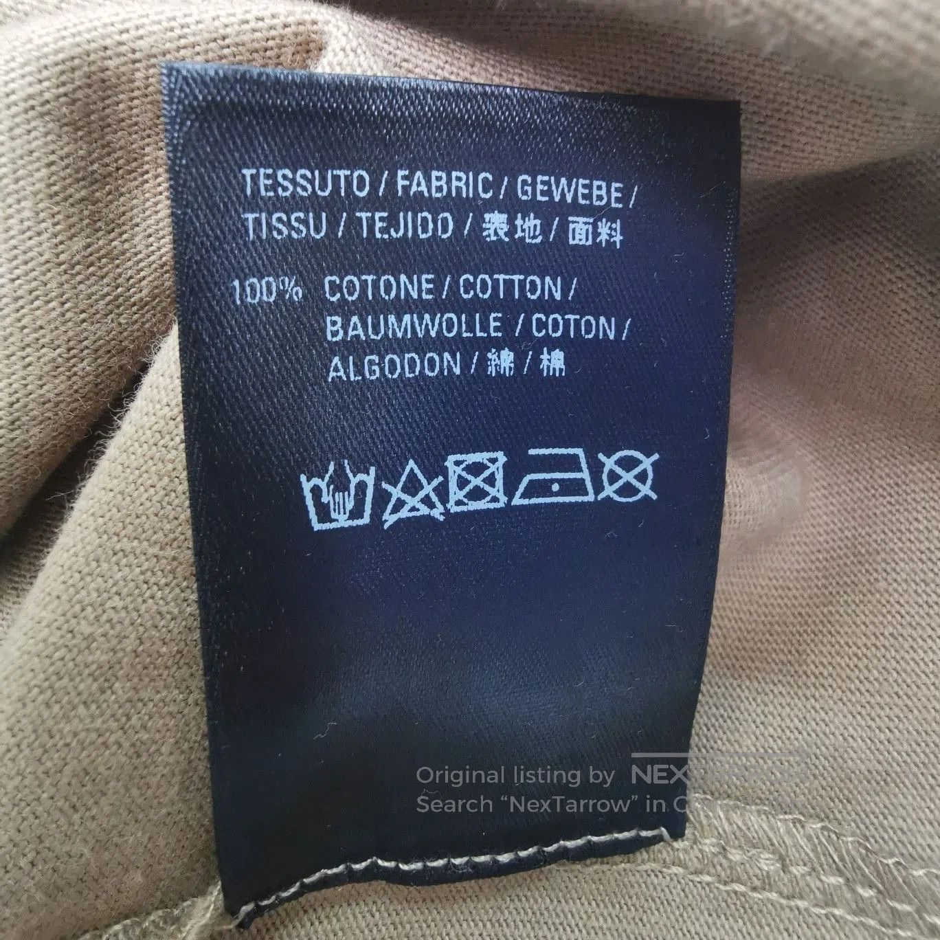 Balenciaga Balenciaga Cotton Logo T. Size US M / EU 48-50 / 2 - 8 Thumbnail