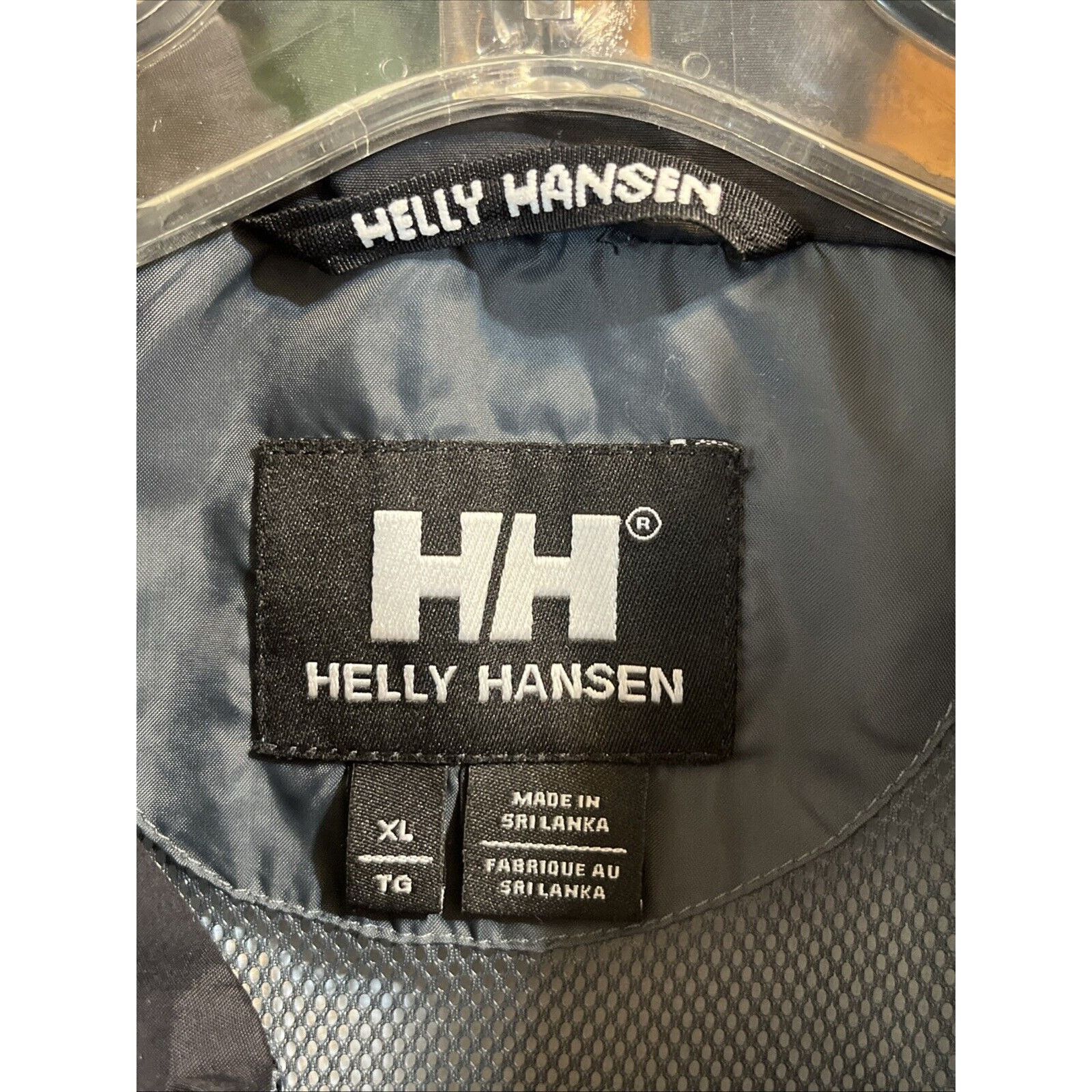 Helly Hansen Helly Hansen Jacket Mens Sz XL Black LS Packable Hood Travel Size US XL / EU 56 / 4 - 3 Thumbnail