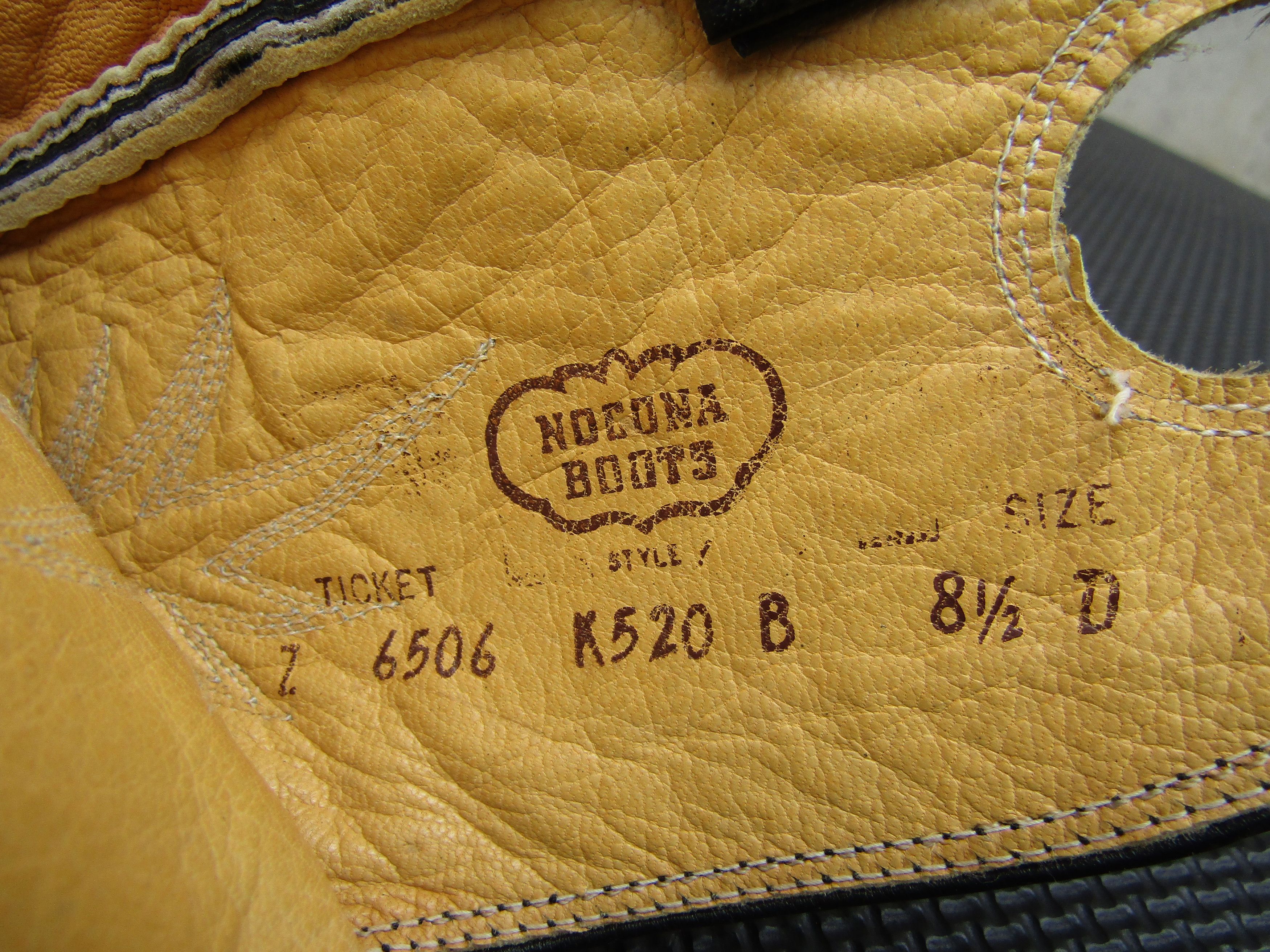 Nocona Nocona Vintage Tall Buckaroo Cowboy USA Size US 8.5 / EU 41-42 - 8 Thumbnail