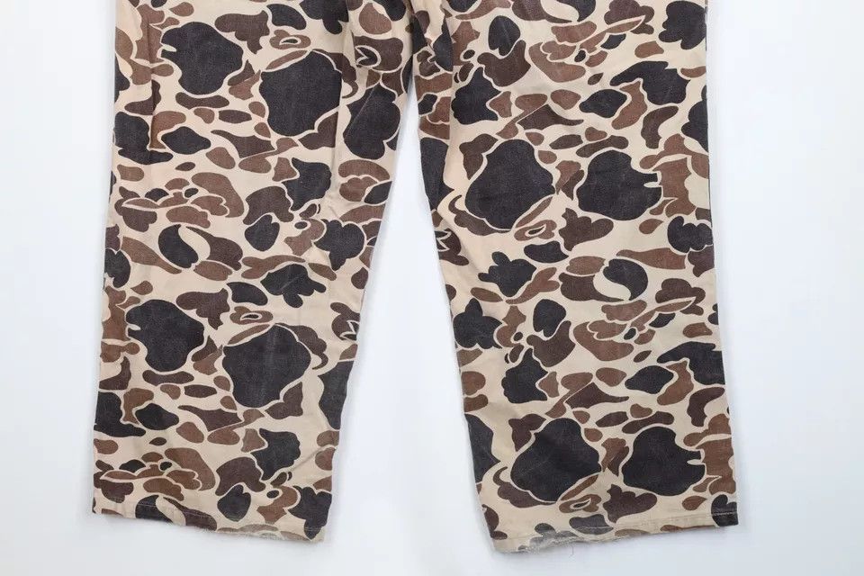 Vintage Vintage 90s Streetwear Duck Camouflage Wide Leg Pants Size US 36 / EU 52 - 11 Thumbnail
