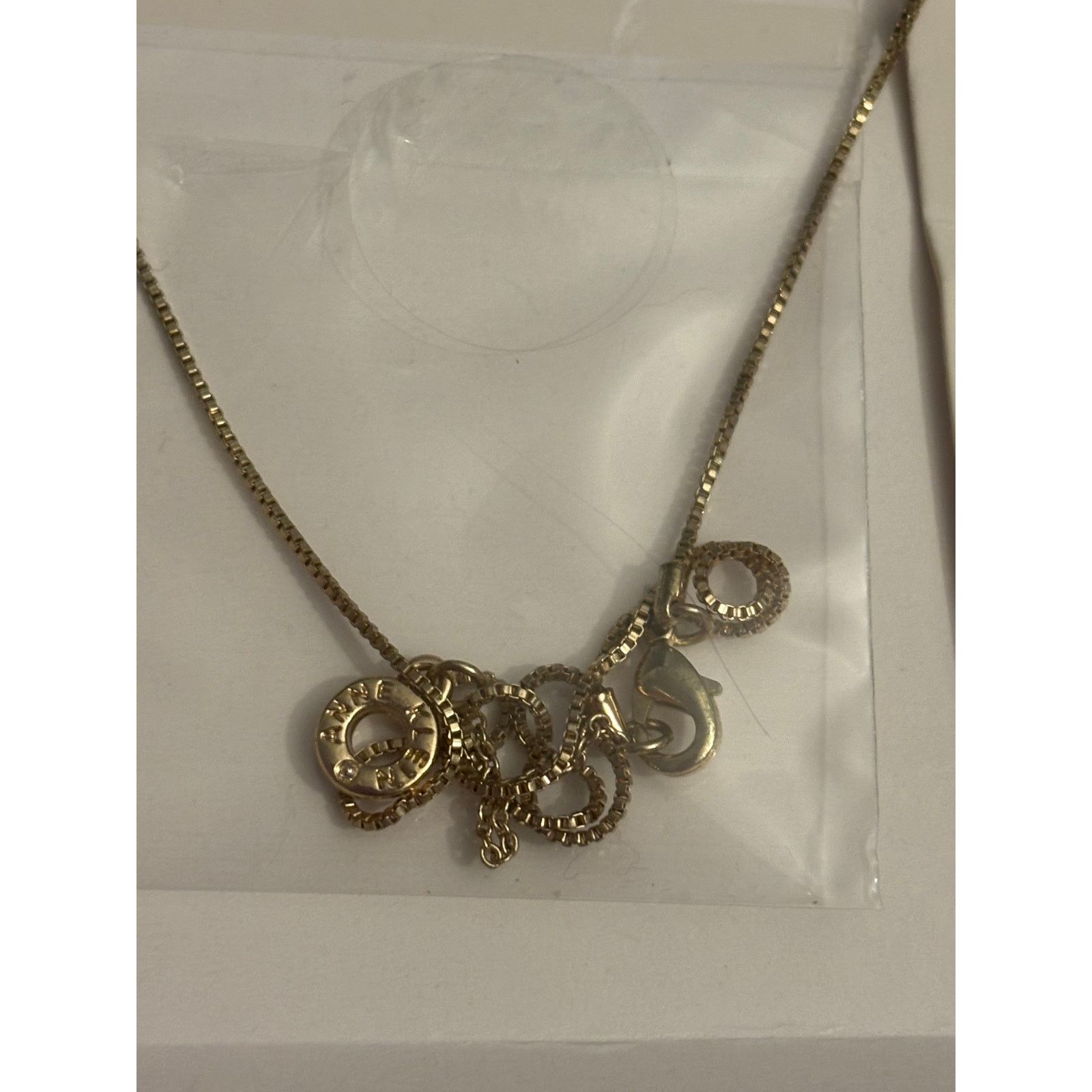 Anne Klein Anne Klein Gold Tone J Initial Necklace 16” Size ONE SIZE - 4 Thumbnail