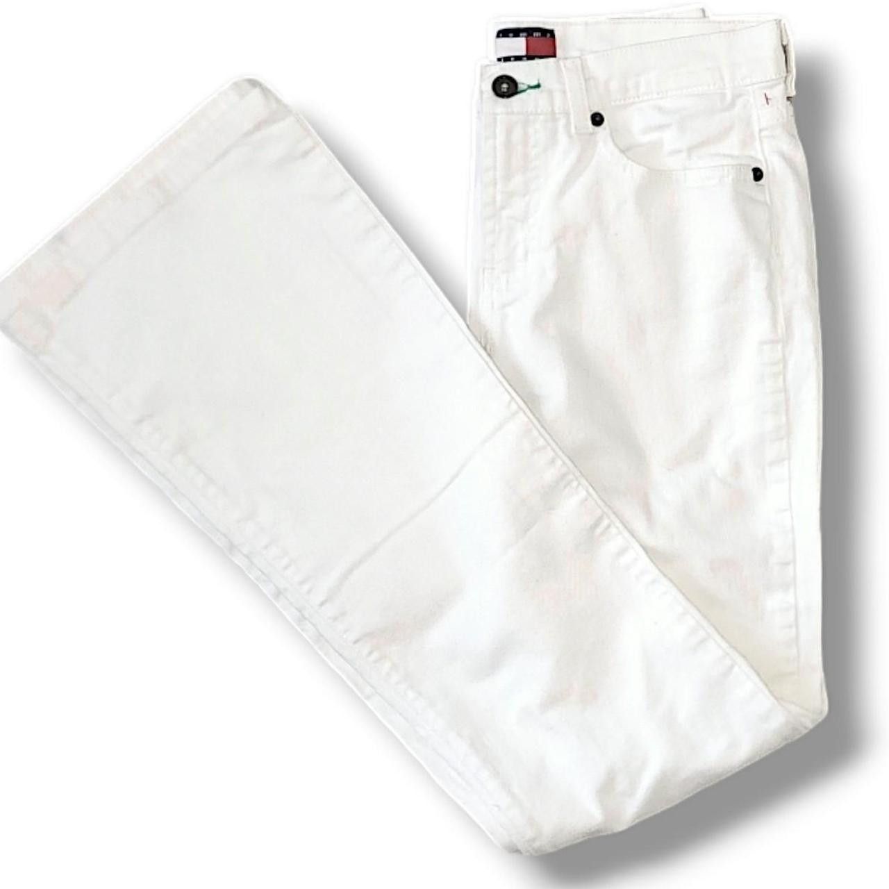 Tommy Hilfiger Tommy Hilfiger Vintage Flare White Jeans size 5 Size 28" / US 6 / IT 42 - 4 Thumbnail