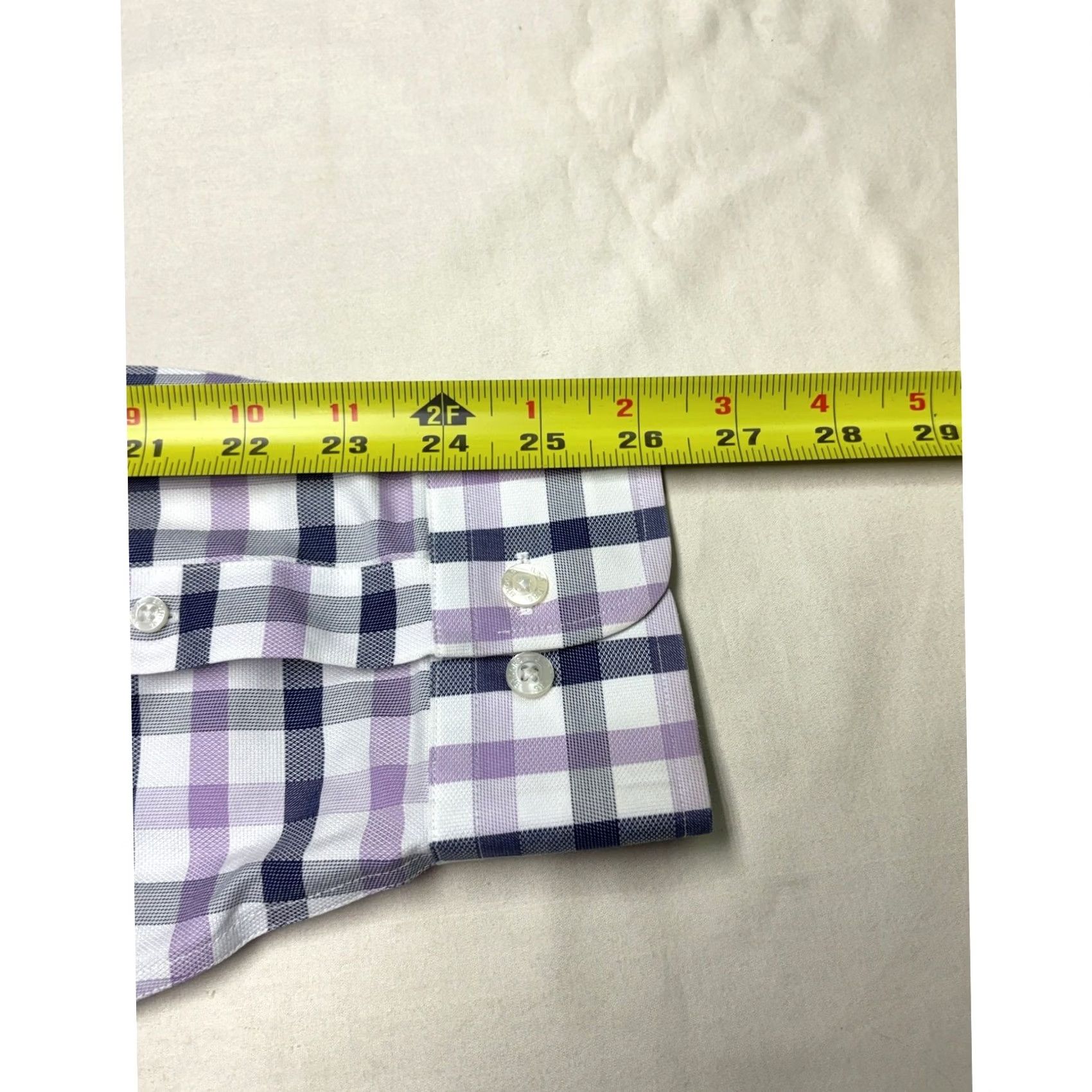 Brooks Brothers Brooks Brothers Regent Non-Iron Supima Cotton Shirt XL Purple Navy Check Mens XL Button-Up, Long Sleeve, Button-Down Collar Size US XL / EU 56 / 4 - 8 Thumbnail