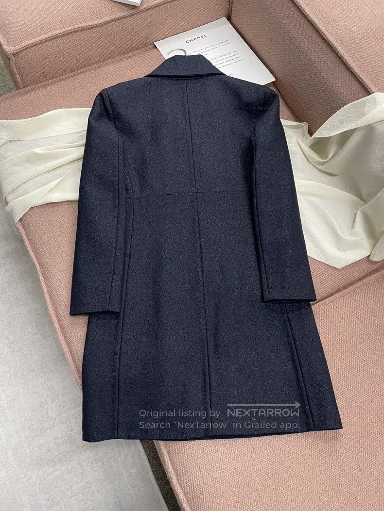 Chanel Chanel Cruise series catwalk black double-breasted fine fl Size XS / US 0-2 / IT 36-38 - 3 Thumbnail