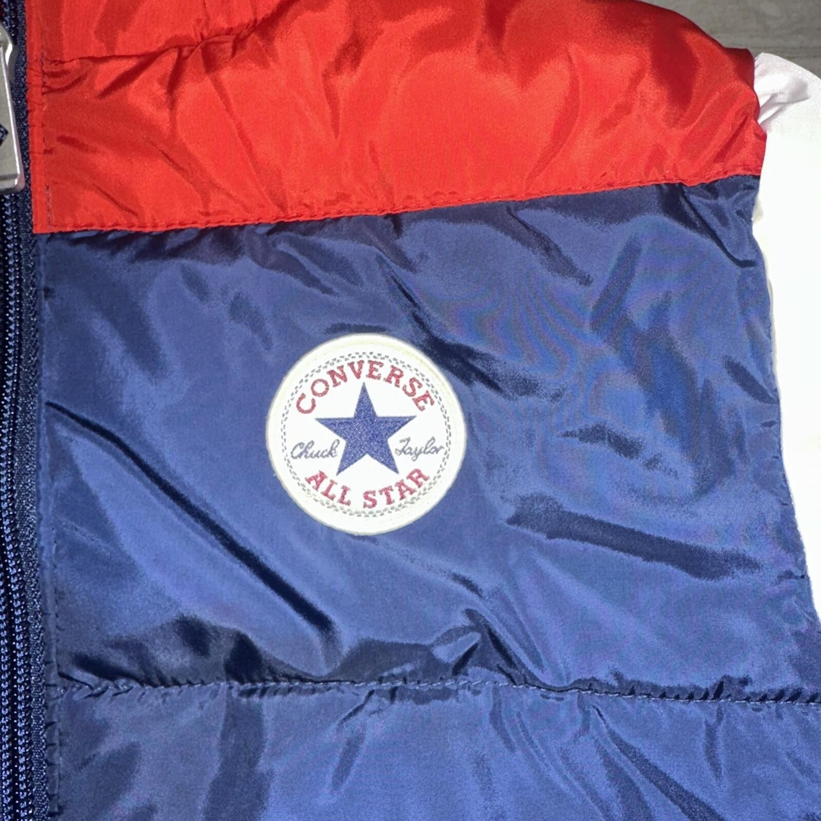 Converse Converse Varsity Puffer Jacket Boys Size 5 Color Full Zip Size US XXS / EU 40 - 2 Thumbnail