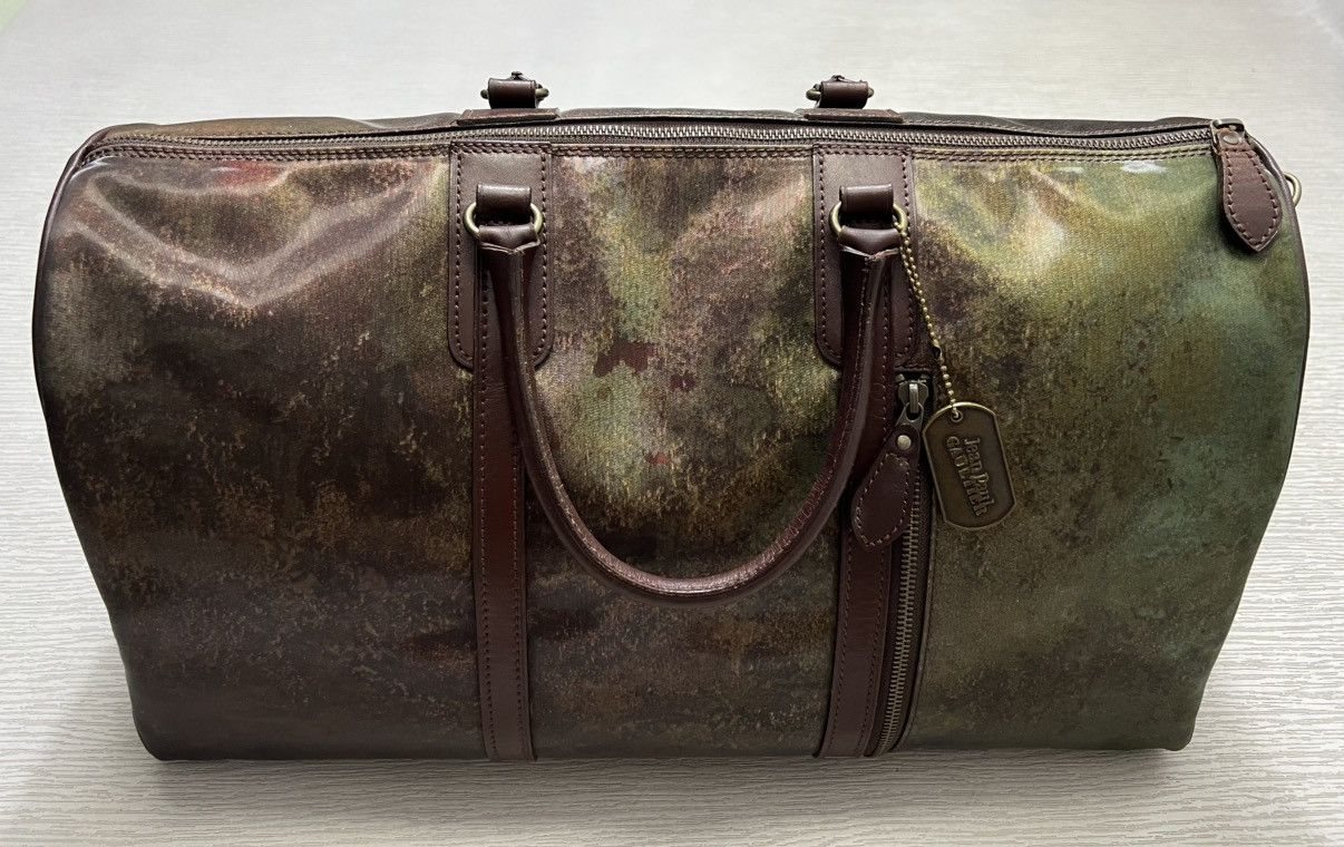 Jean Paul Gaultier JPG - FW95 - Cyber Iridescent Rust Two Way Boston Duffle Bag Size ONE SIZE - 5 Thumbnail