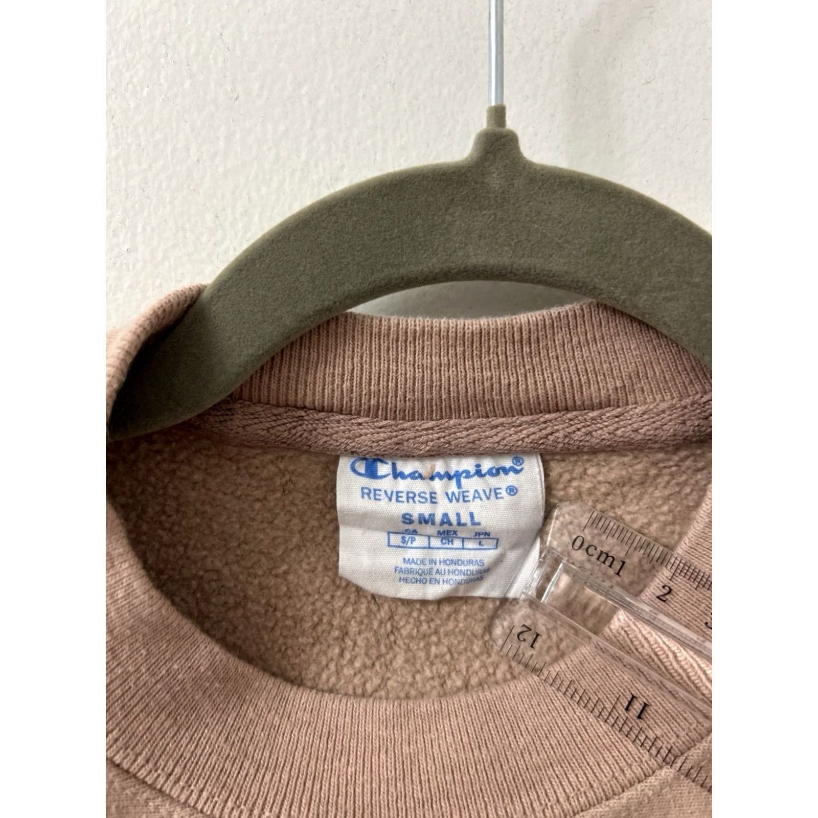 Champion Champion Reverse Weave Crewneck Sweatshirt Mens S Dusty Rose Pink Pullover L/S Baseball? Size US S / EU 44-46 / 1 - 5 Thumbnail