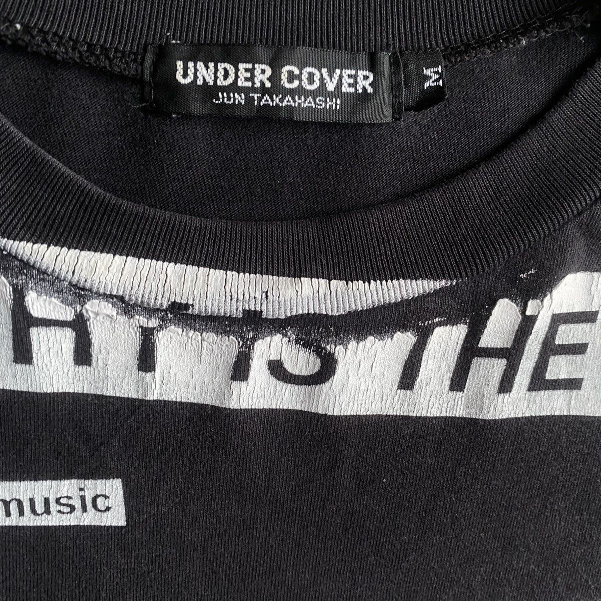 Undercover Vintage 90’s Hand Print Anarchy T Shirt Size US M / EU 48-50 / 2 - 4 Thumbnail