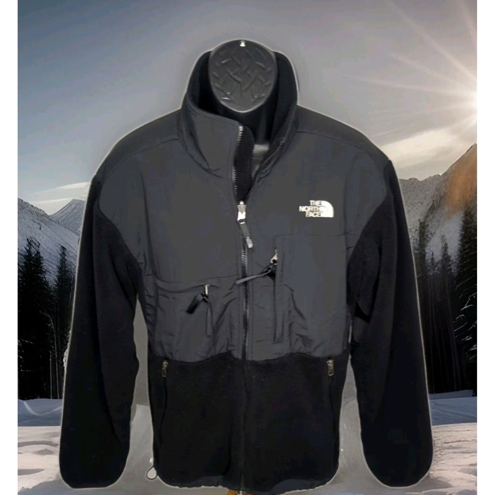 The North Face The North Face Denali Fleece Jacket Mens Medium Black Retro Classic Size US M / EU 48-50 / 2 - 3 Thumbnail
