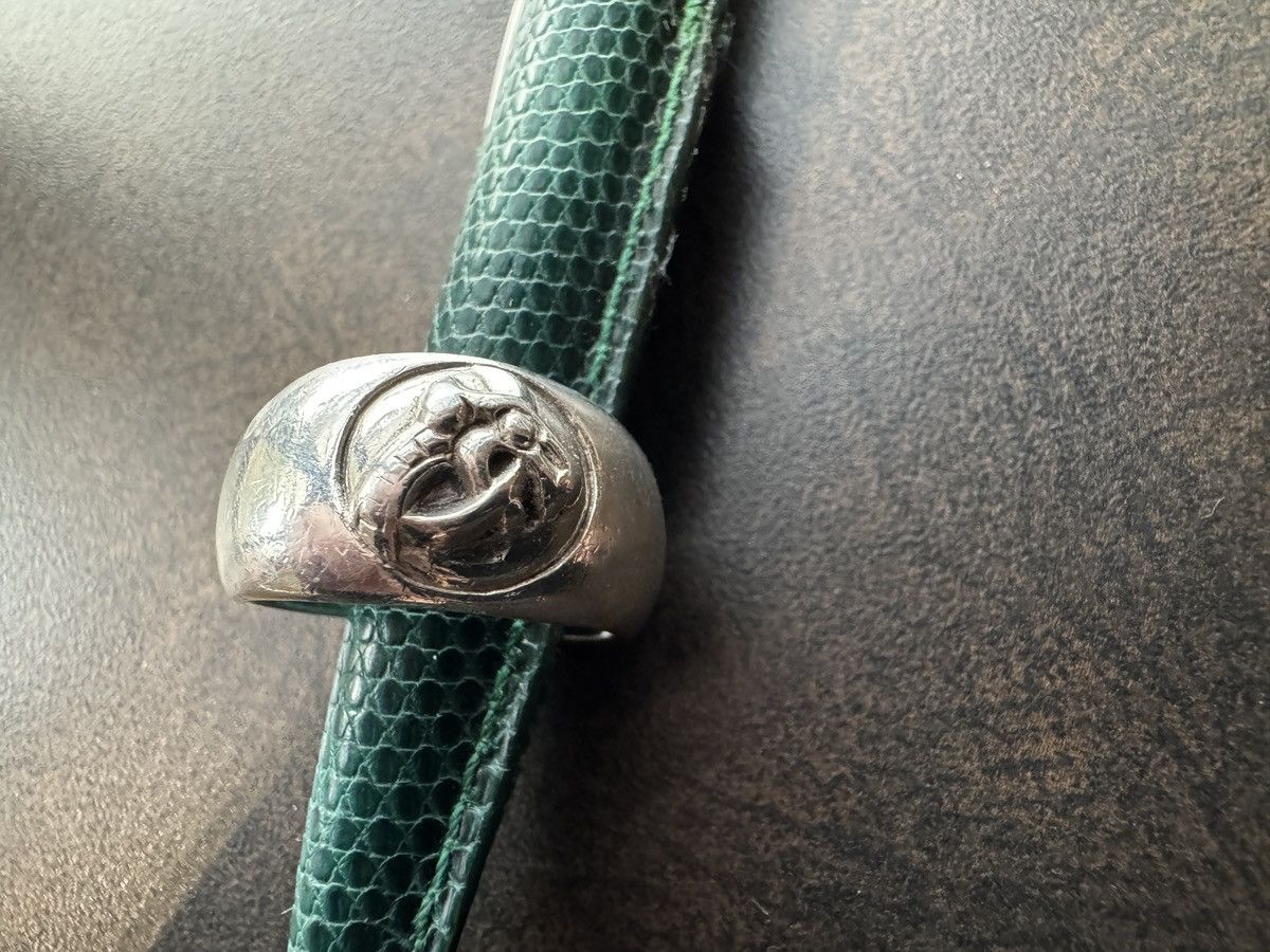 Chrome Hearts Chrome Hearts 1995 dog with lightening bolt ring Size ONE SIZE - 13 Thumbnail