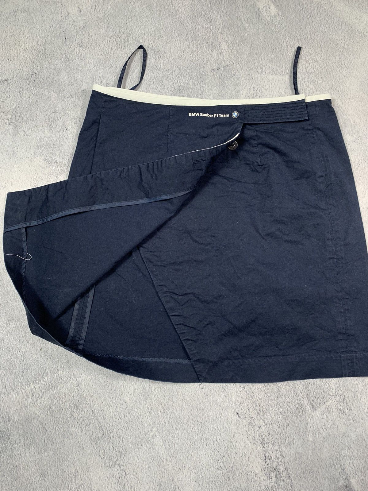 BMW Vintage Y2K BMW Sauber F1 Team racing mini skirt formula 1 M Size 30" / US 8 / IT 44 - 4 Thumbnail